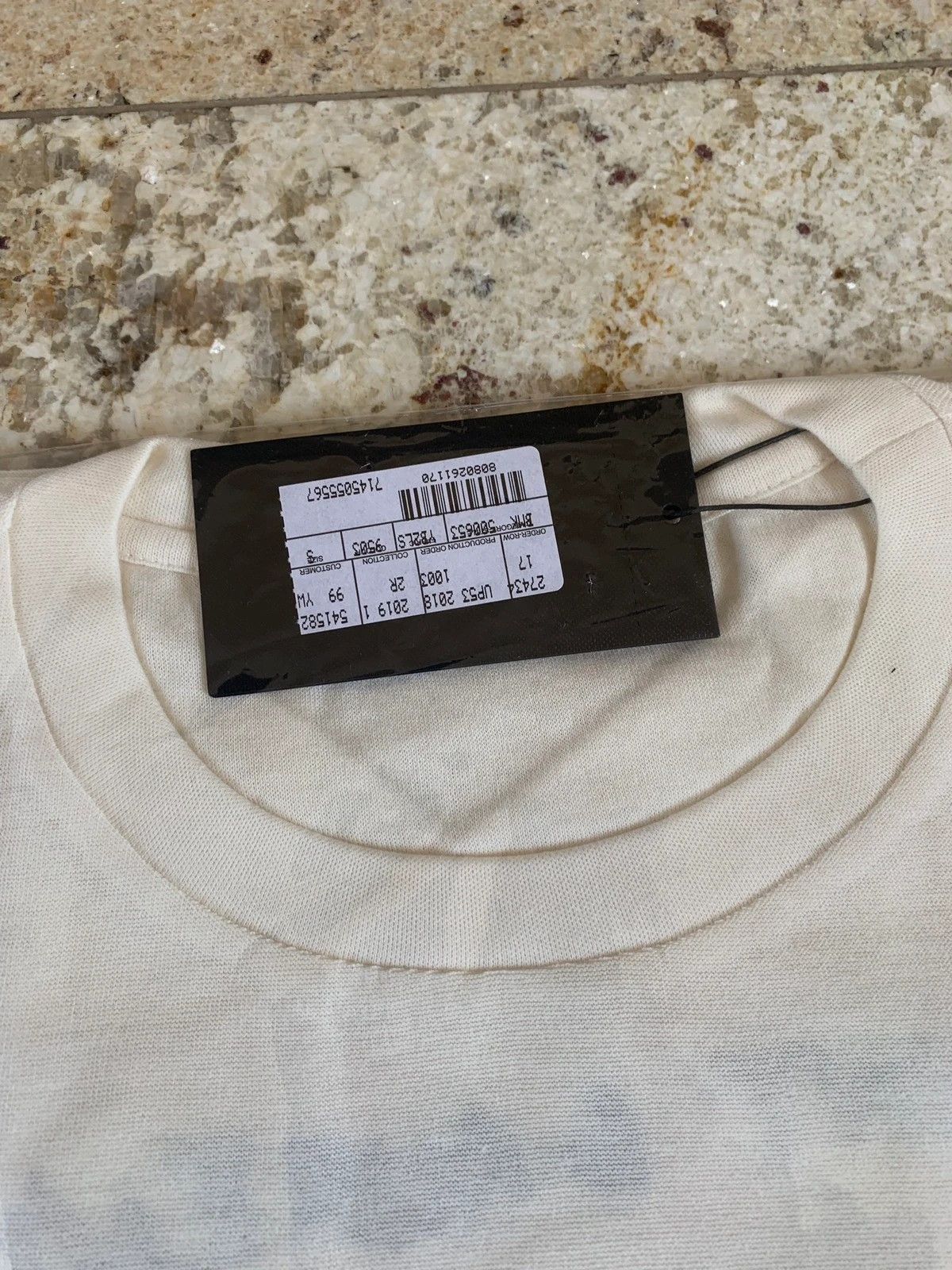 Saint Laurent Paris o1rshd1 Q:2 / “1971” Logo Tee in Ivory Size US XS / EU 42 / 0 - 14 Thumbnail