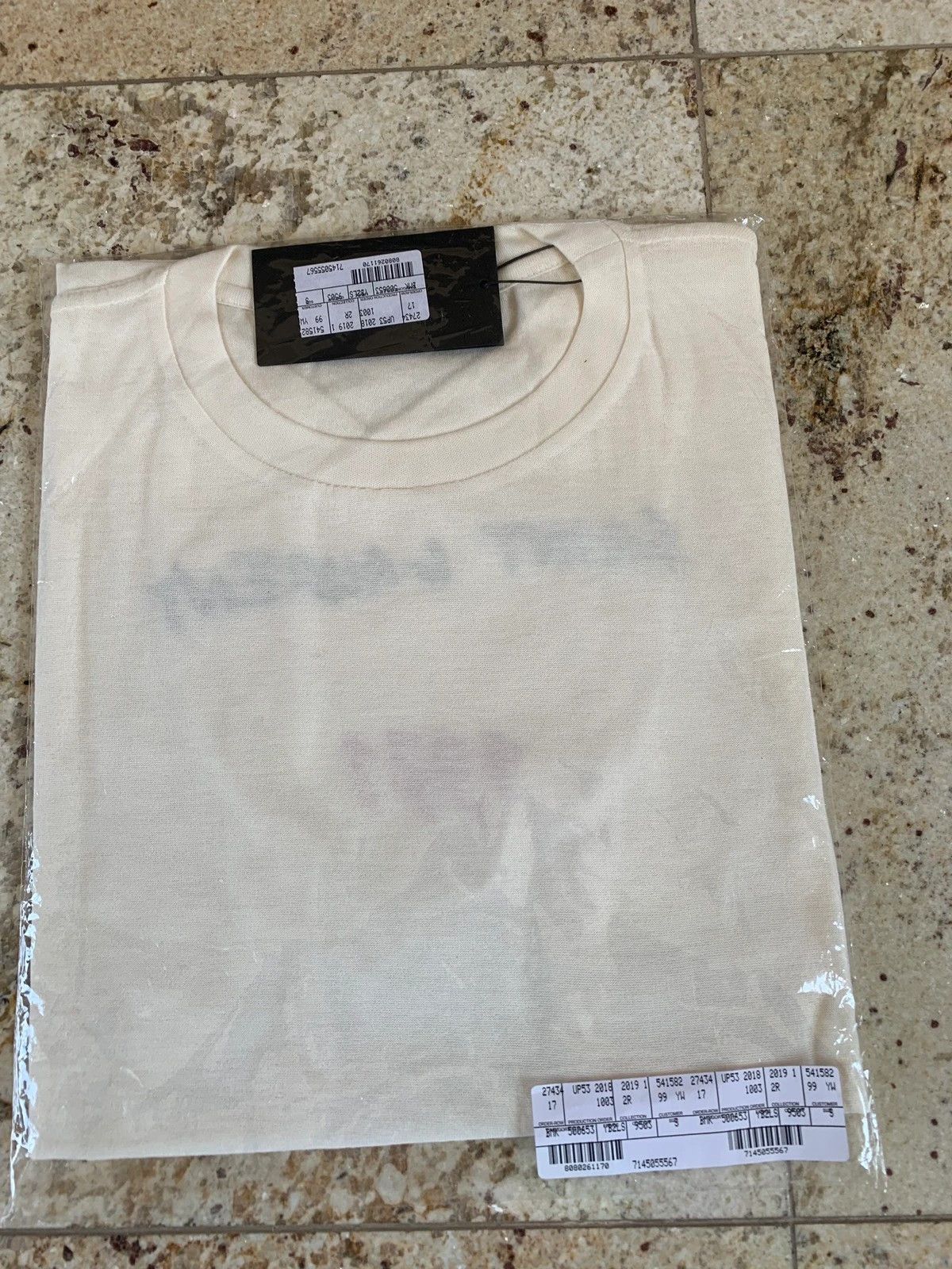 Saint Laurent Paris o1rshd1 Q:2 / “1971” Logo Tee in Ivory Size US XS / EU 42 / 0 - 15 Thumbnail