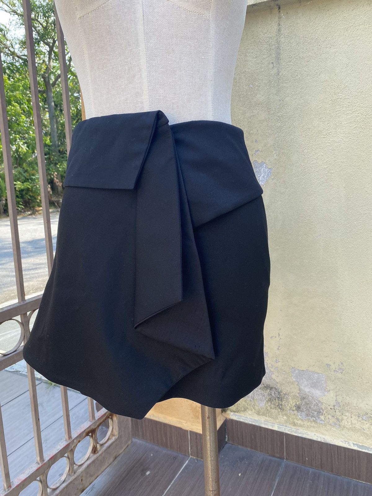 Balenciaga black skirt Size 26" / US 2 / IT 38 - 3 Thumbnail