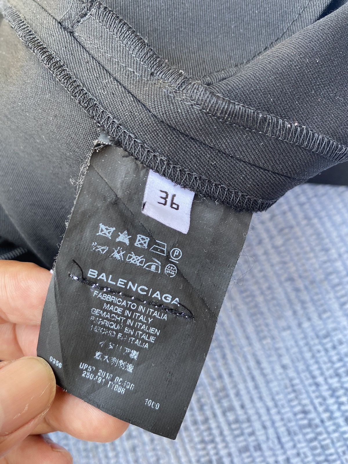Balenciaga black skirt Size 26" / US 2 / IT 38 - 8 Thumbnail