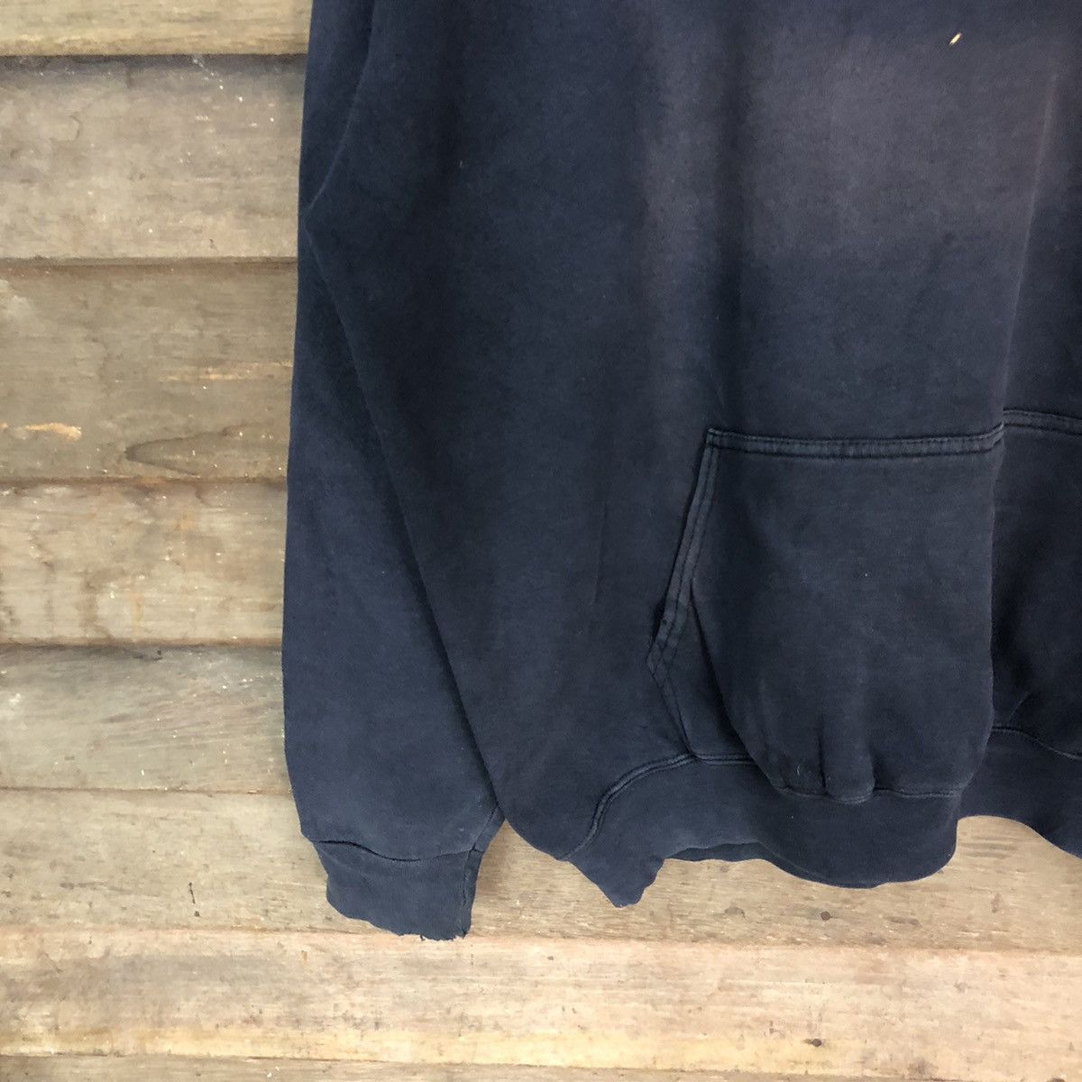 Droors DL Droos Dark Blue faded Hoodie #019B Size US XL / EU 56 / 4 - 4 Thumbnail