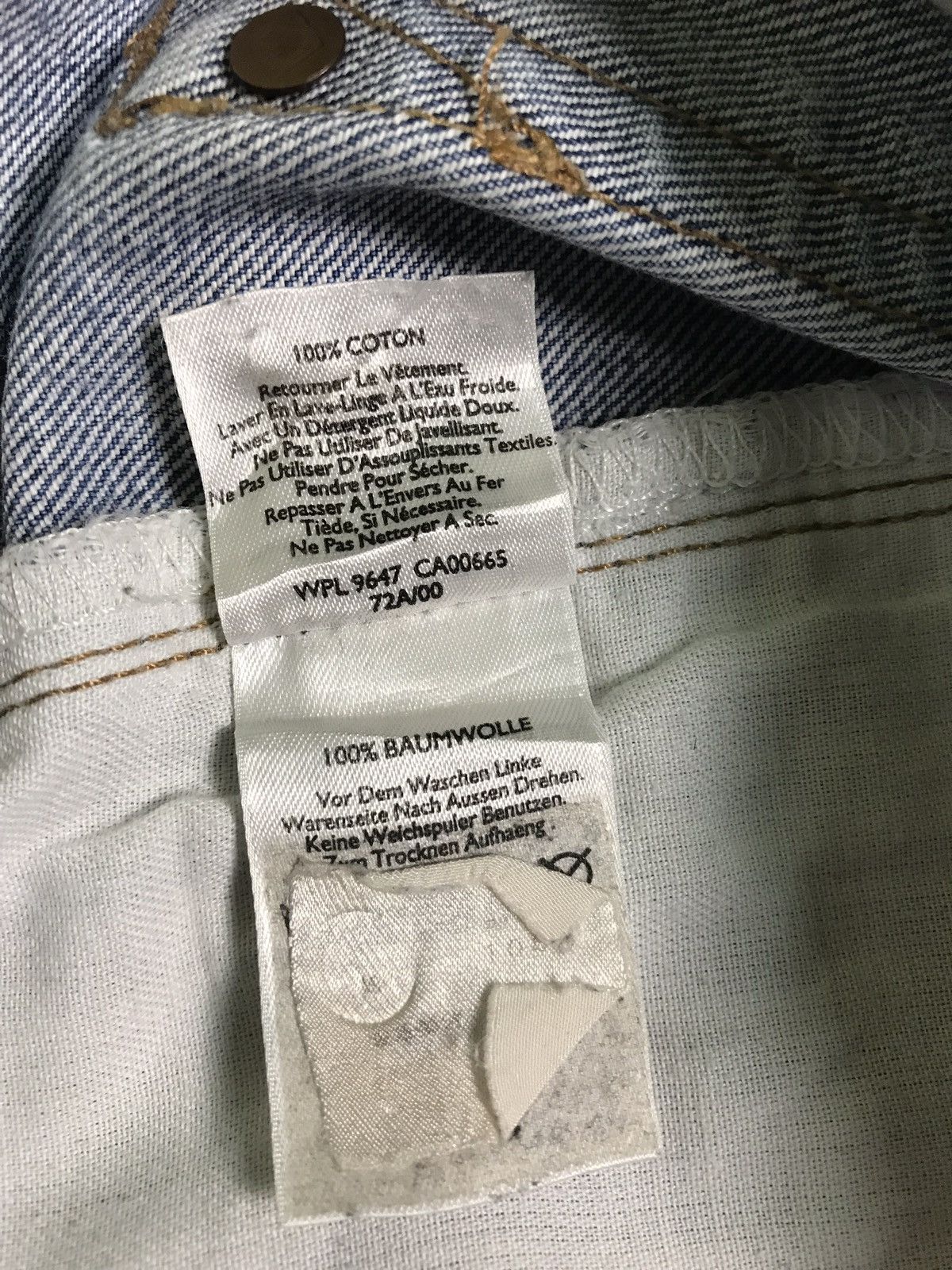Eddie Bauer Vintage Eddie Bauer selvedge Distressed Denim Jeans Size US 30 / EU 46 - 13 Thumbnail