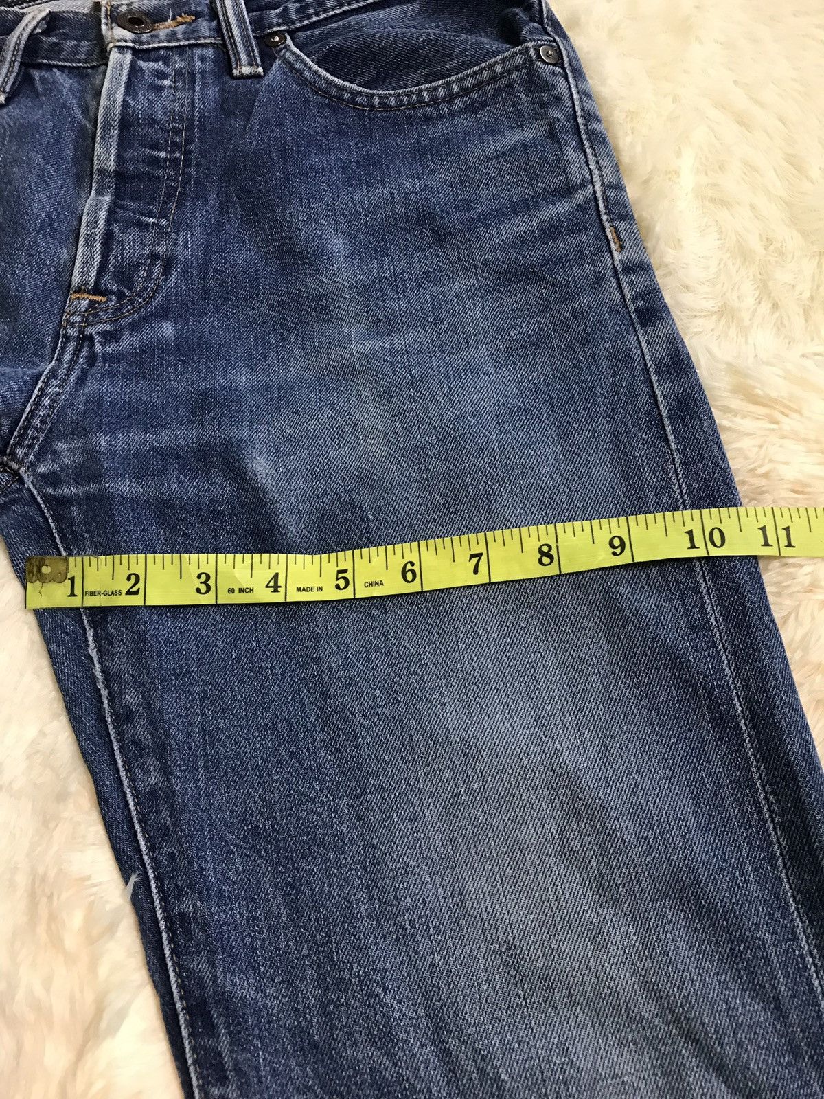 Eddie Bauer Vintage Eddie Bauer selvedge Distressed Denim Jeans Size US 30 / EU 46 - 18 Thumbnail