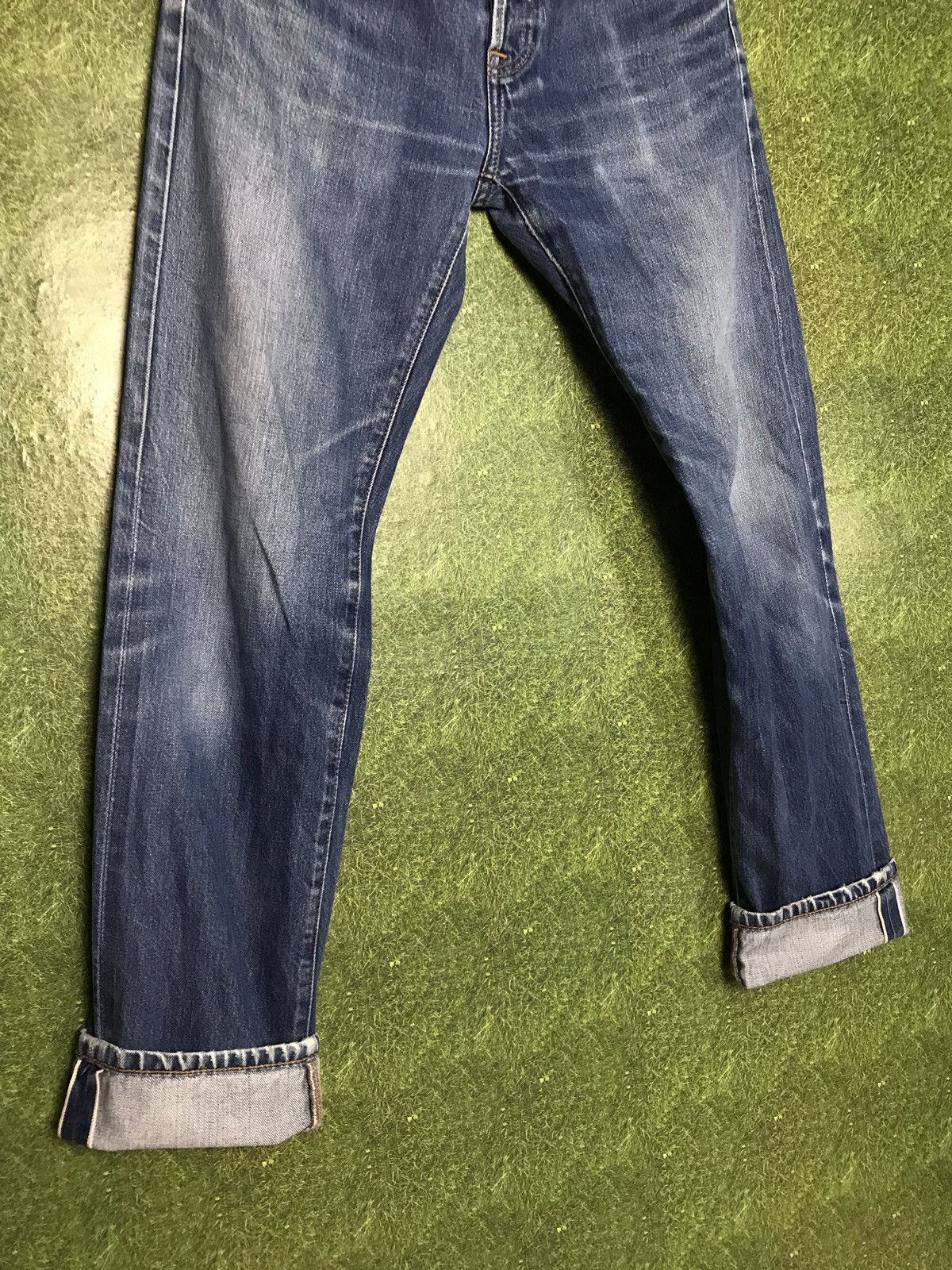 Eddie Bauer Vintage Eddie Bauer selvedge Distressed Denim Jeans Size US 30 / EU 46 - 5 Thumbnail