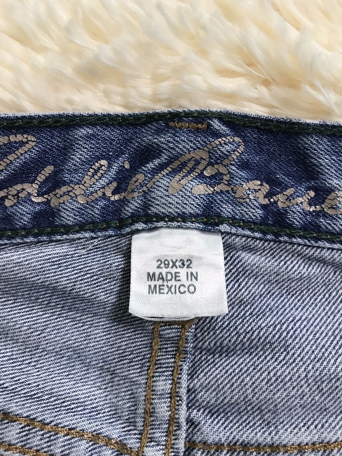 Eddie Bauer Vintage Eddie Bauer selvedge Distressed Denim Jeans Size US 30 / EU 46 - 10 Thumbnail