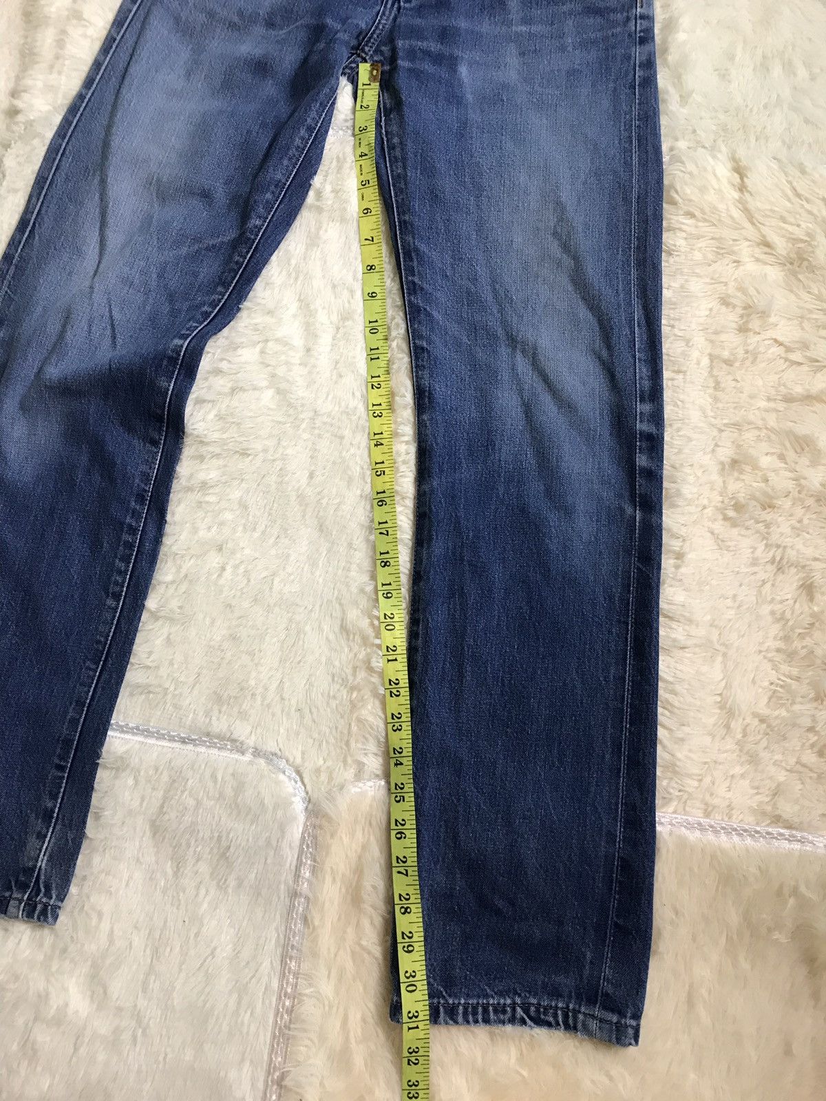 Eddie Bauer Vintage Eddie Bauer selvedge Distressed Denim Jeans Size US 30 / EU 46 - 21 Thumbnail