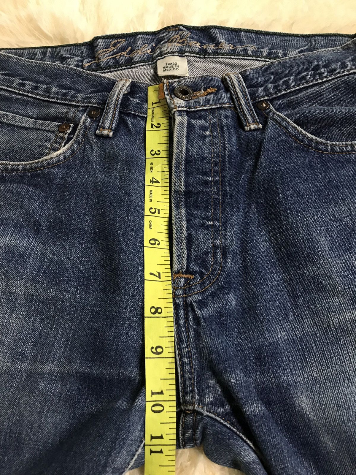 Eddie Bauer Vintage Eddie Bauer selvedge Distressed Denim Jeans Size US 30 / EU 46 - 17 Thumbnail