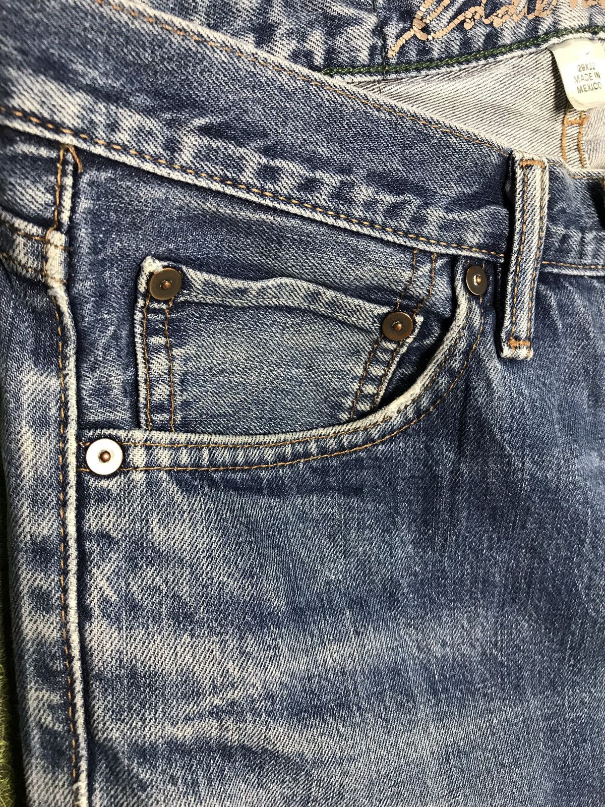 Eddie Bauer Vintage Eddie Bauer selvedge Distressed Denim Jeans Size US 30 / EU 46 - 4 Thumbnail