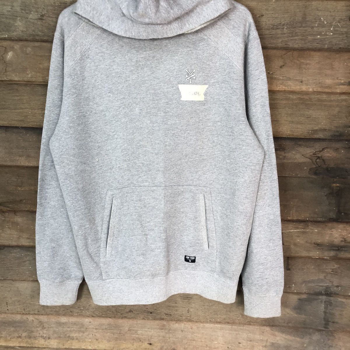 Zoo York Zoo York Grey Sweatshirt hoodie #020B Size US L / EU 52-54 / 3 - 3 Thumbnail