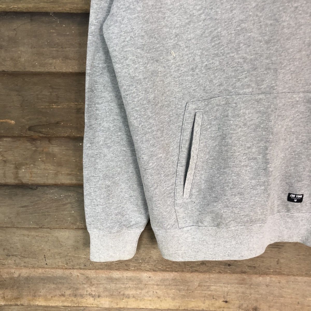 Zoo York Zoo York Grey Sweatshirt hoodie #020B Size US L / EU 52-54 / 3 - 4 Thumbnail