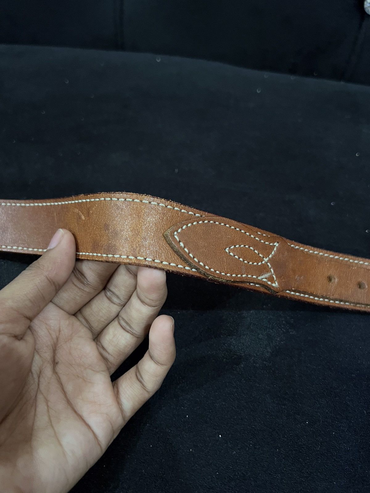 Leather Unbrand Leather Buckle Belt Size ONE SIZE - 8 Thumbnail