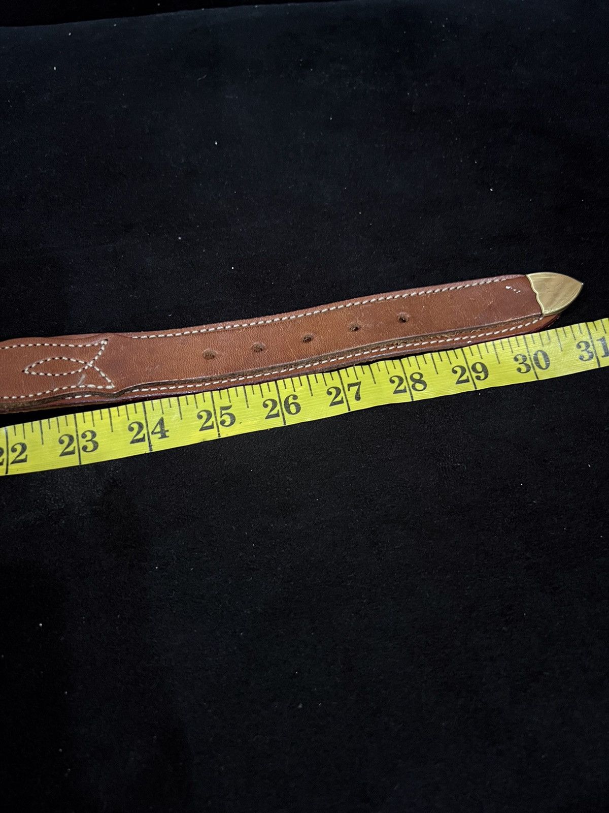 Leather Unbrand Leather Buckle Belt Size ONE SIZE - 10 Thumbnail
