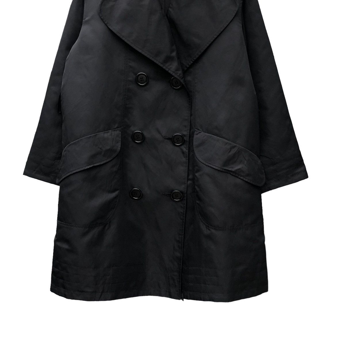 Balenciaga Balenciaga Double Breasted Coat Nylon Oversize Size US M / EU 48-50 / 2 - 4 Thumbnail
