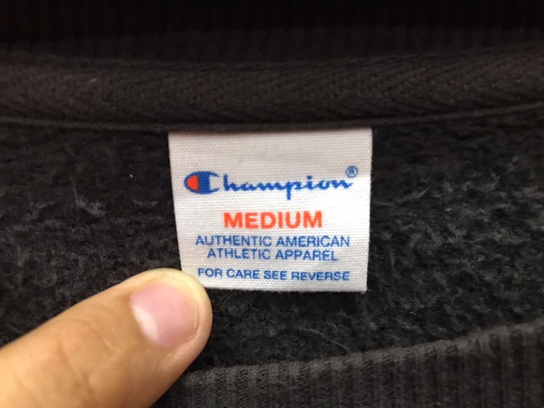 Champion × Japanese Brand Thrashed Champion Sweatshirt Faded colour medium size Size US M / EU 48-50 / 2 - 3 Thumbnail