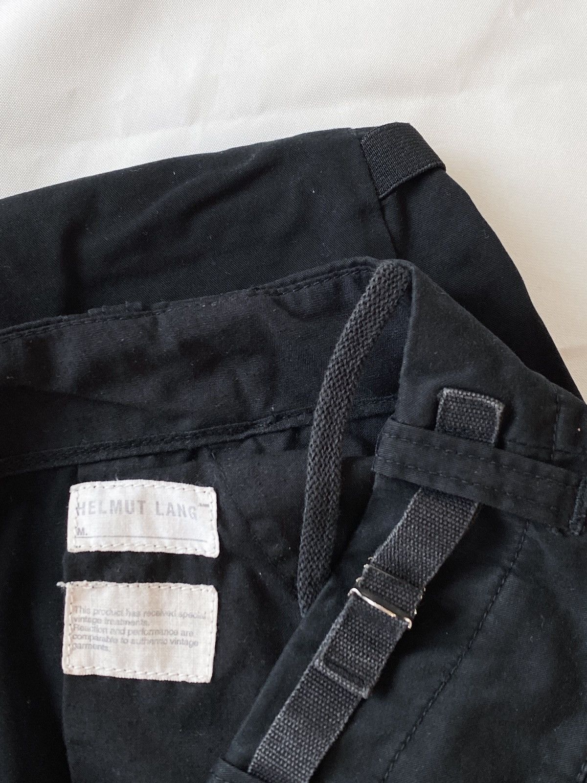 Helmut Lang HELMUT LANG GRAIL VELCRO BONDAGE STRAP PANTS Size US 34 / EU 50 - 6 Thumbnail