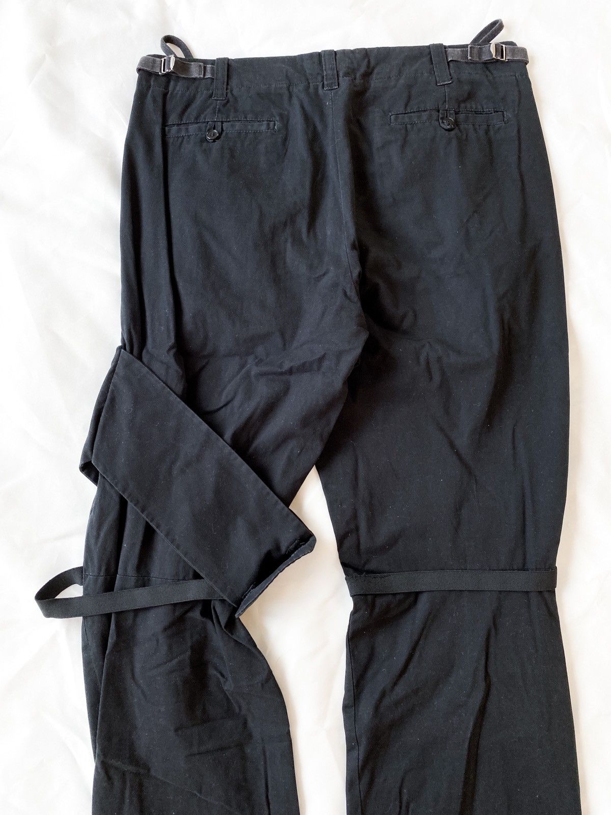 Helmut Lang HELMUT LANG GRAIL VELCRO BONDAGE STRAP PANTS Size US 34 / EU 50 - 5 Thumbnail