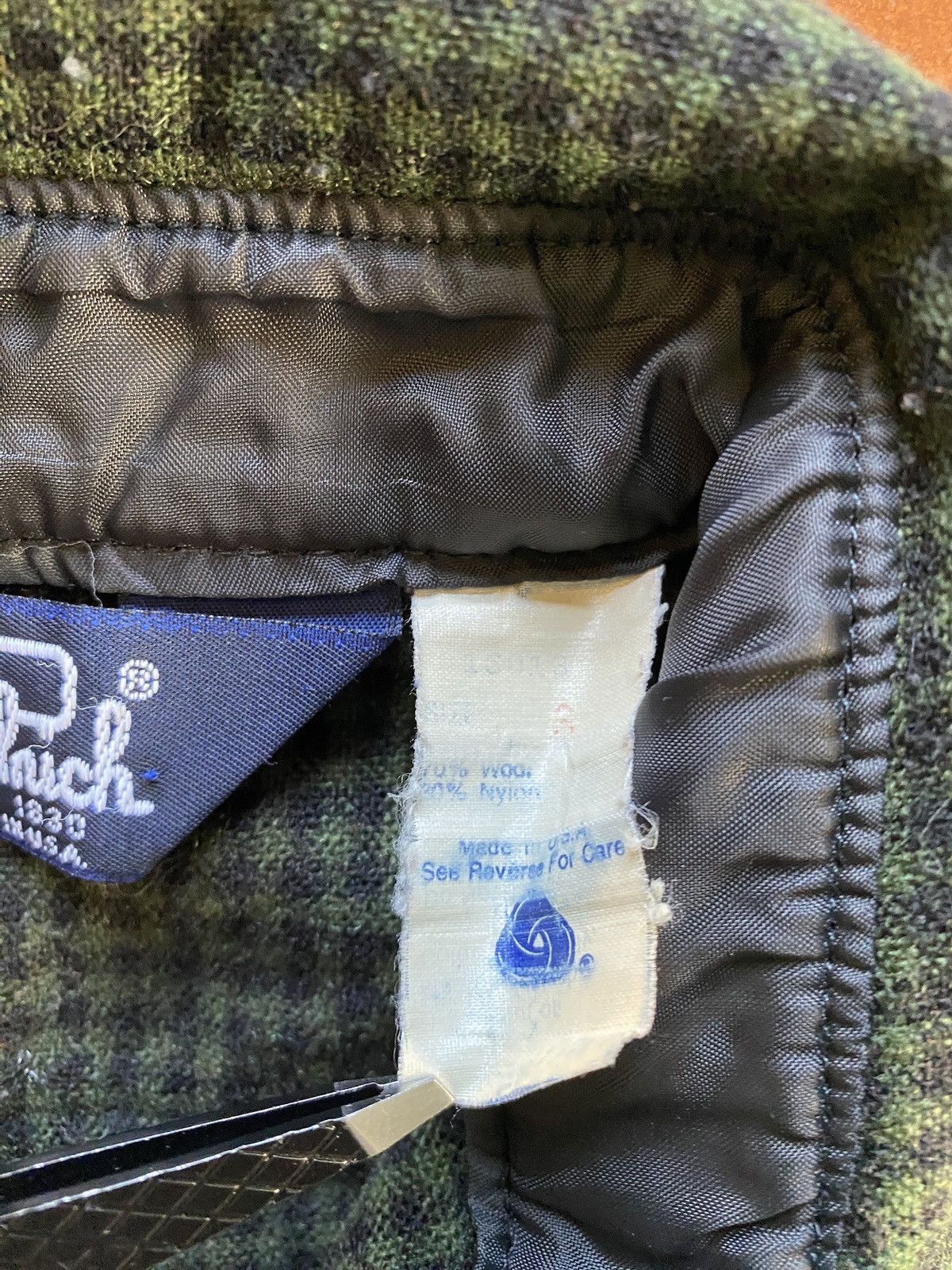 Flannel × Vintage × Woolrich Woolen Mills Vintage 70’s Woolrich Wool Blend Plaid Flannel Button Up Size US S / EU 44-46 / 1 - 8 Thumbnail