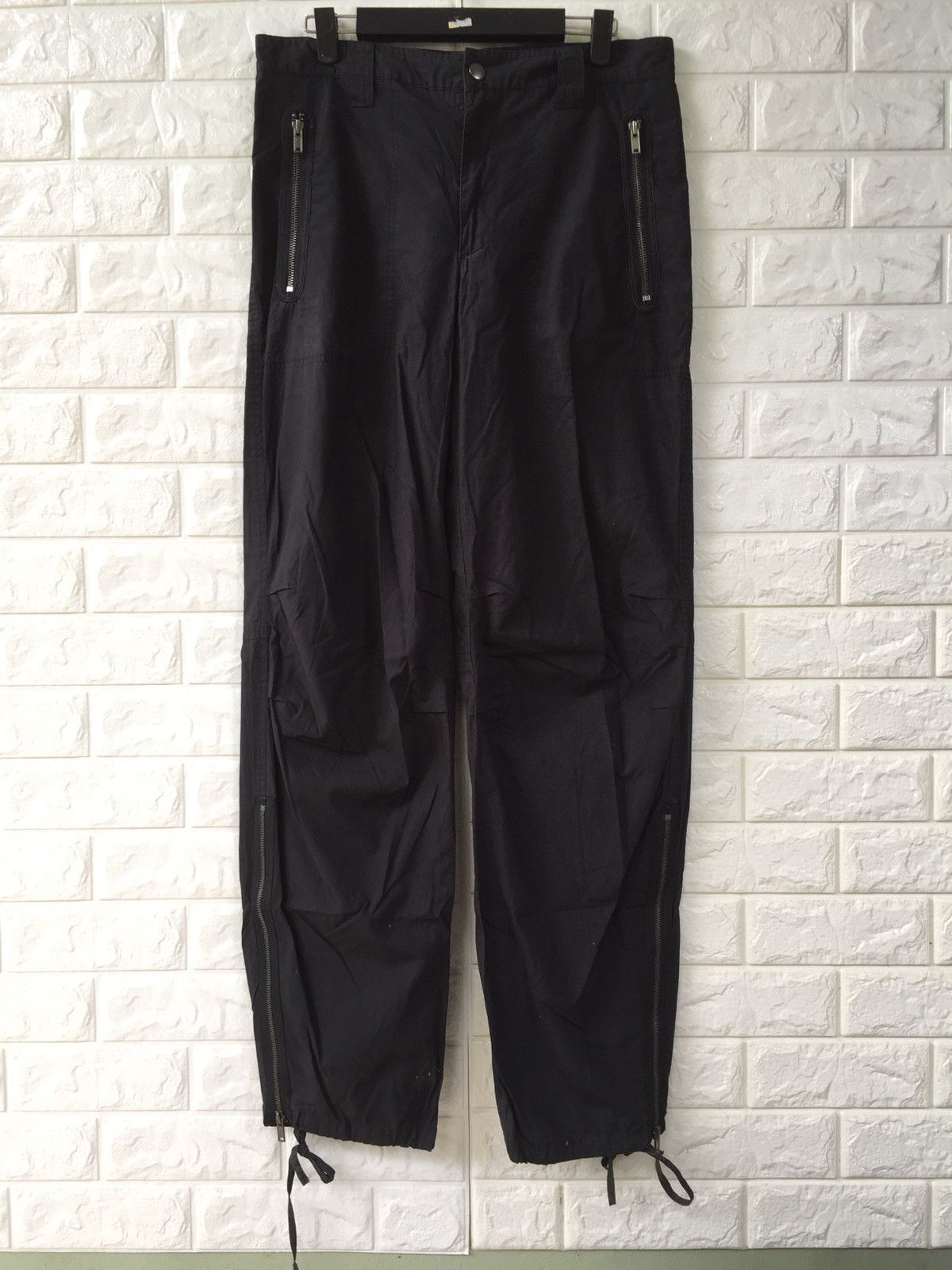 DKNY × Donna Karan DKNY TROUSERS PANT GAS MASK POCKET Size US 32 / EU 48 - 1 Thumbnail