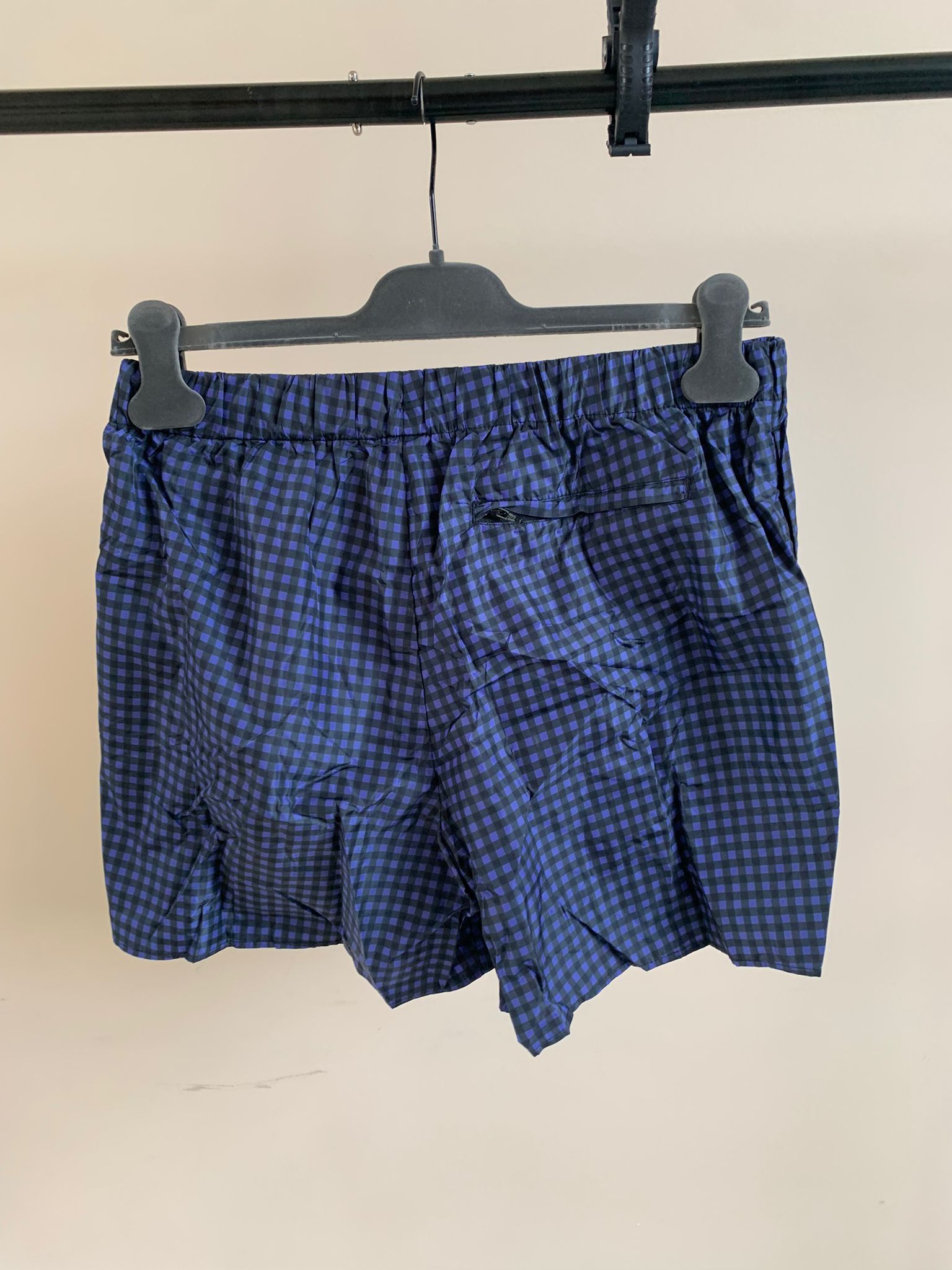 Acne Studios Perry Print AW16 Shorts IN Electric Blue Size US 30 / EU 46 - 9 Thumbnail