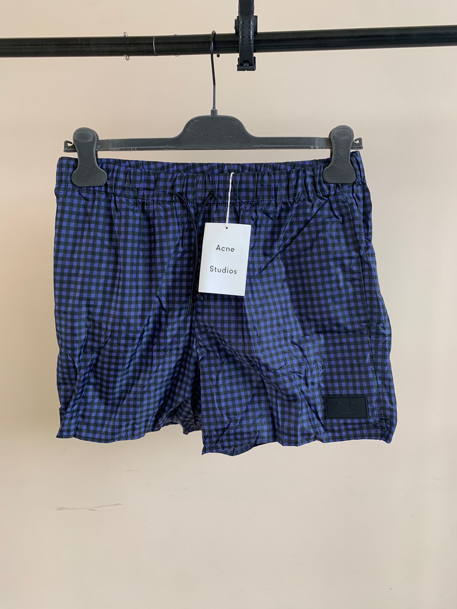 Acne Studios Perry Print AW16 Shorts IN Electric Blue Size US 30 / EU 46 - 2 Thumbnail