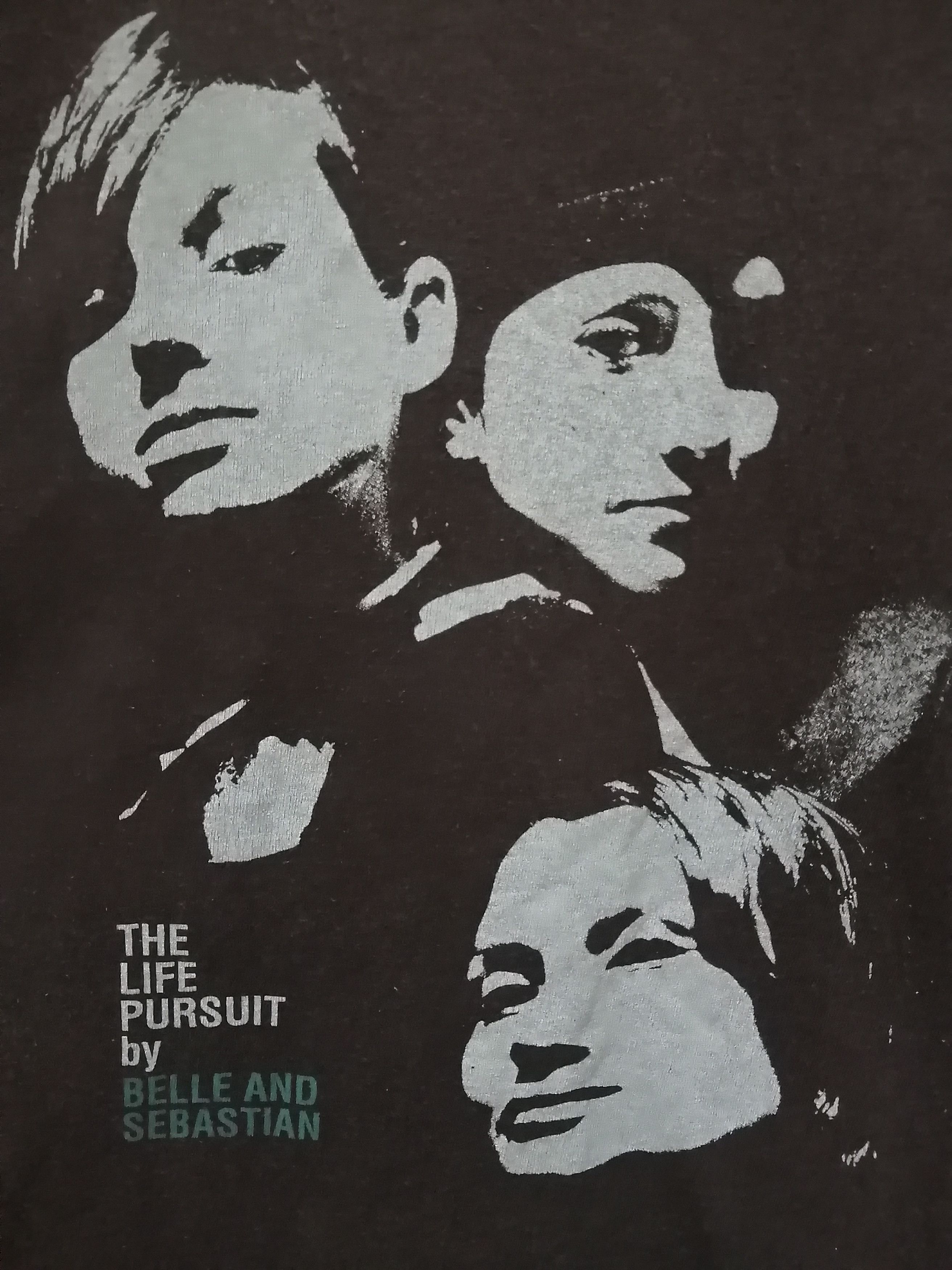 Band Tees BELLE AND SEBASTIAN VINTAGE TSHIRT - SIZE S BROWN Size US S / EU 44-46 / 1 - 4 Thumbnail