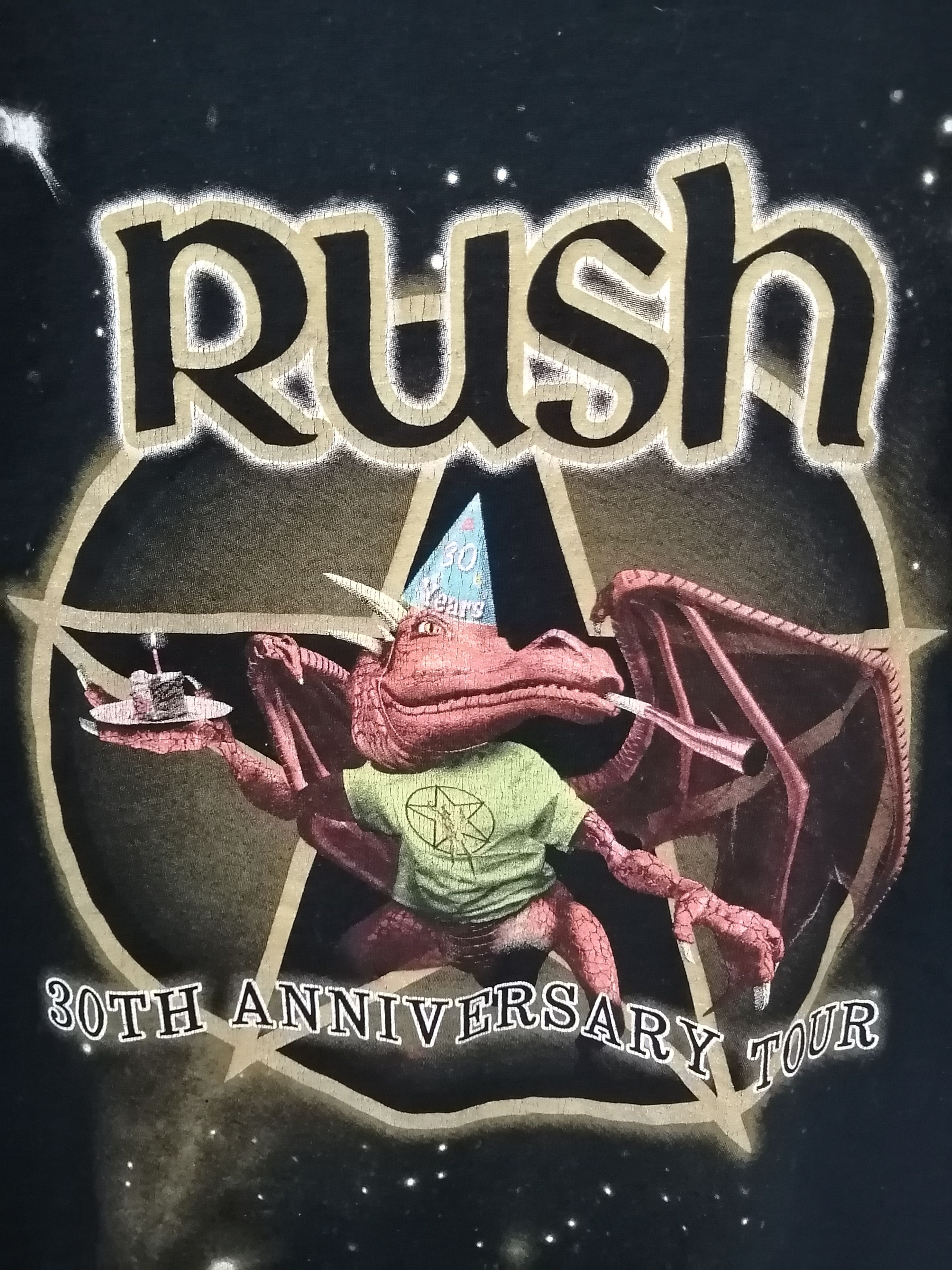 Band Tees Vintage RUSH 30th Anniversary Tour Tshirt Size US L / EU 52-54 / 3 - 7 Thumbnail
