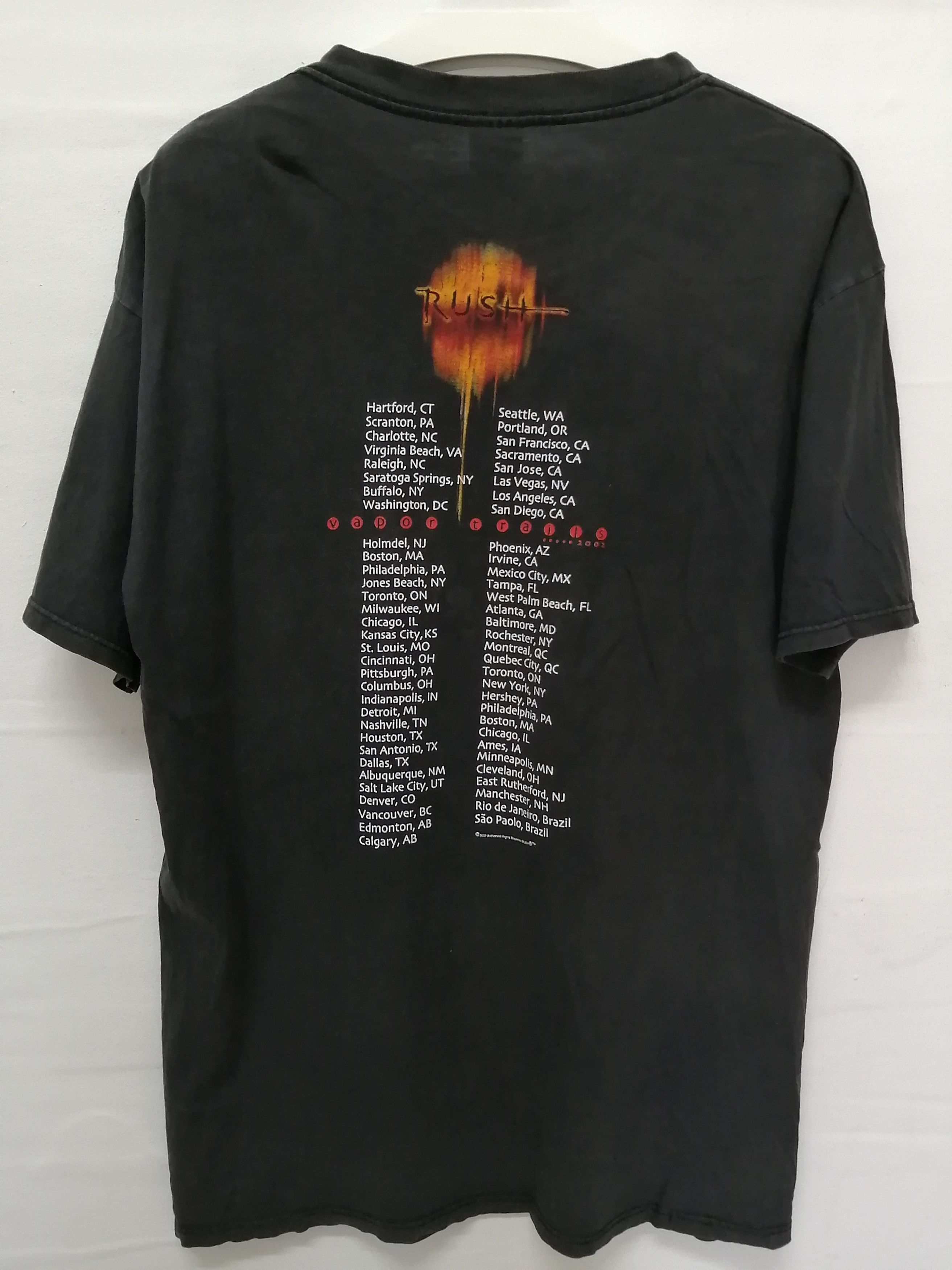 Band Tees Vintage RUSH Tshirt Size US L / EU 52-54 / 3 - 3 Thumbnail