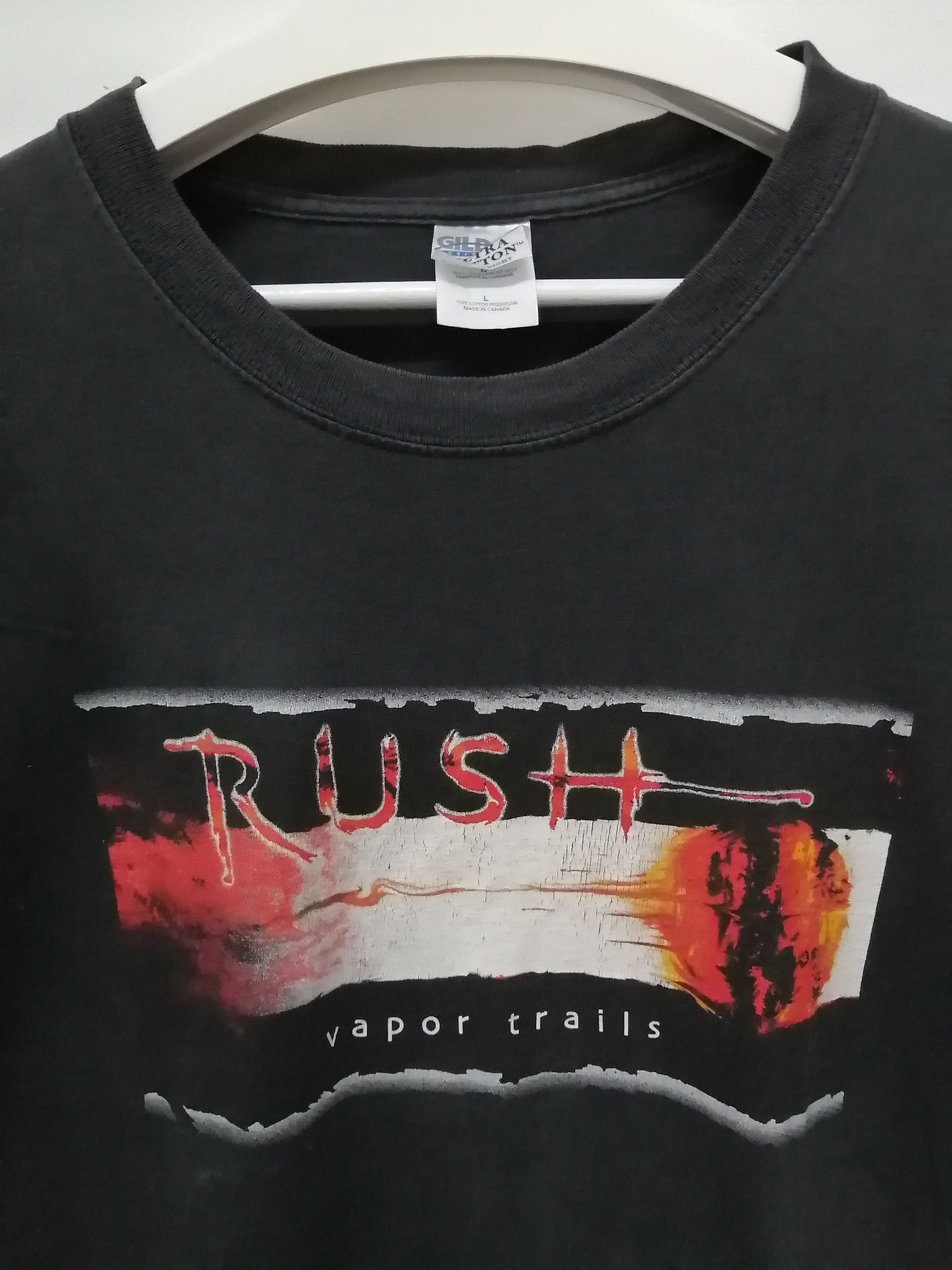 Band Tees Vintage RUSH Tshirt Size US L / EU 52-54 / 3 - 4 Thumbnail