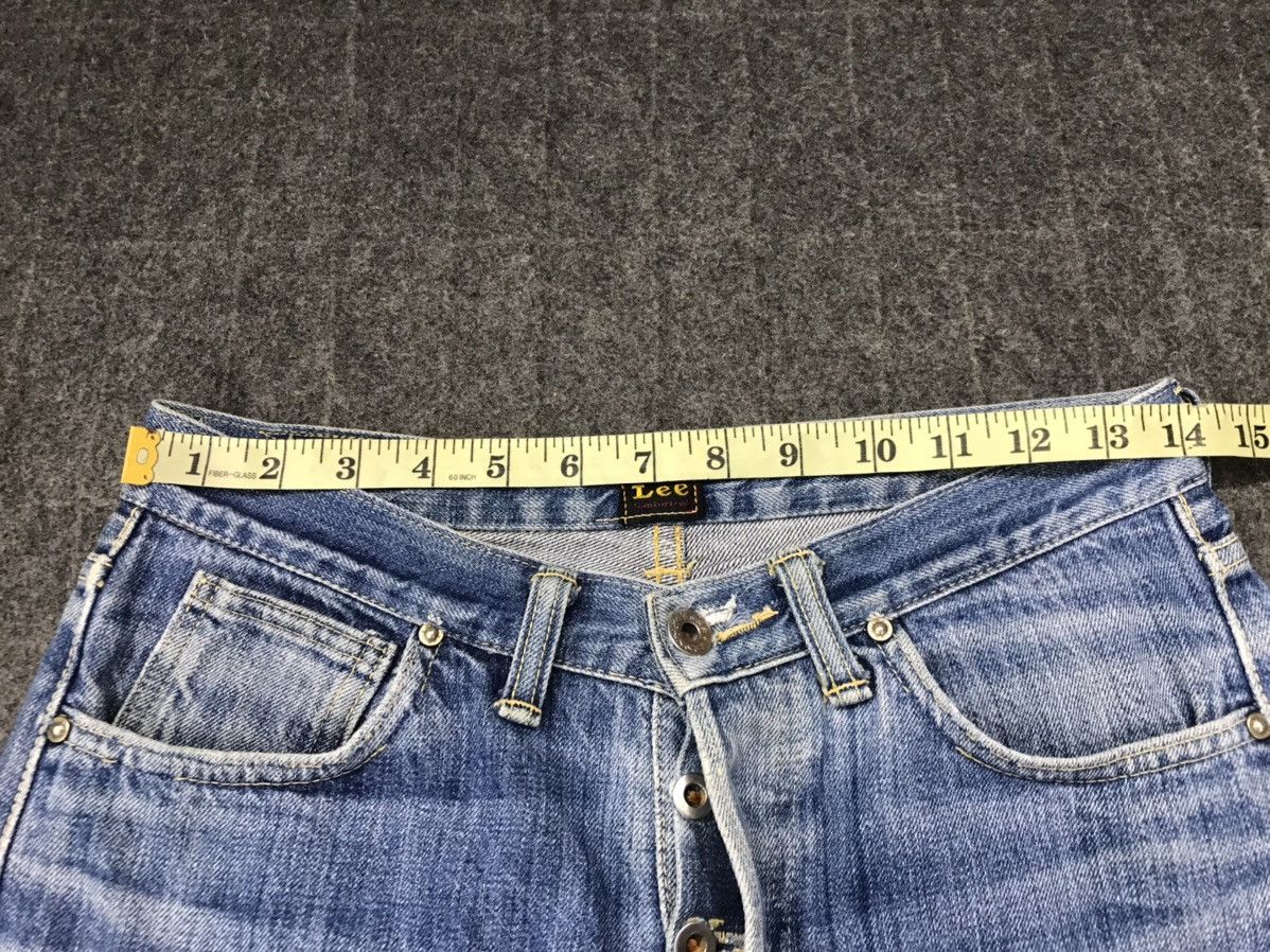 Dana Lee × Vintage Vintage Union Mad Lee Ganiurized Selvedge Distressed Jeans Size US 28 / EU 44 - 18 Thumbnail