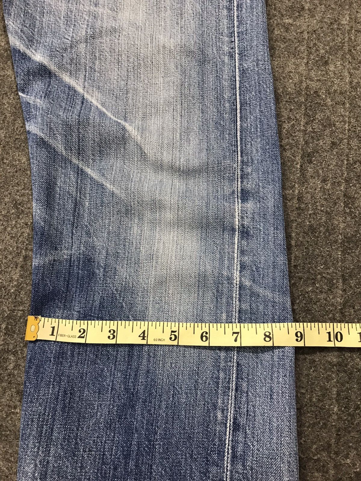 Dana Lee × Vintage Vintage Union Mad Lee Ganiurized Selvedge Distressed Jeans Size US 28 / EU 44 - 21 Thumbnail