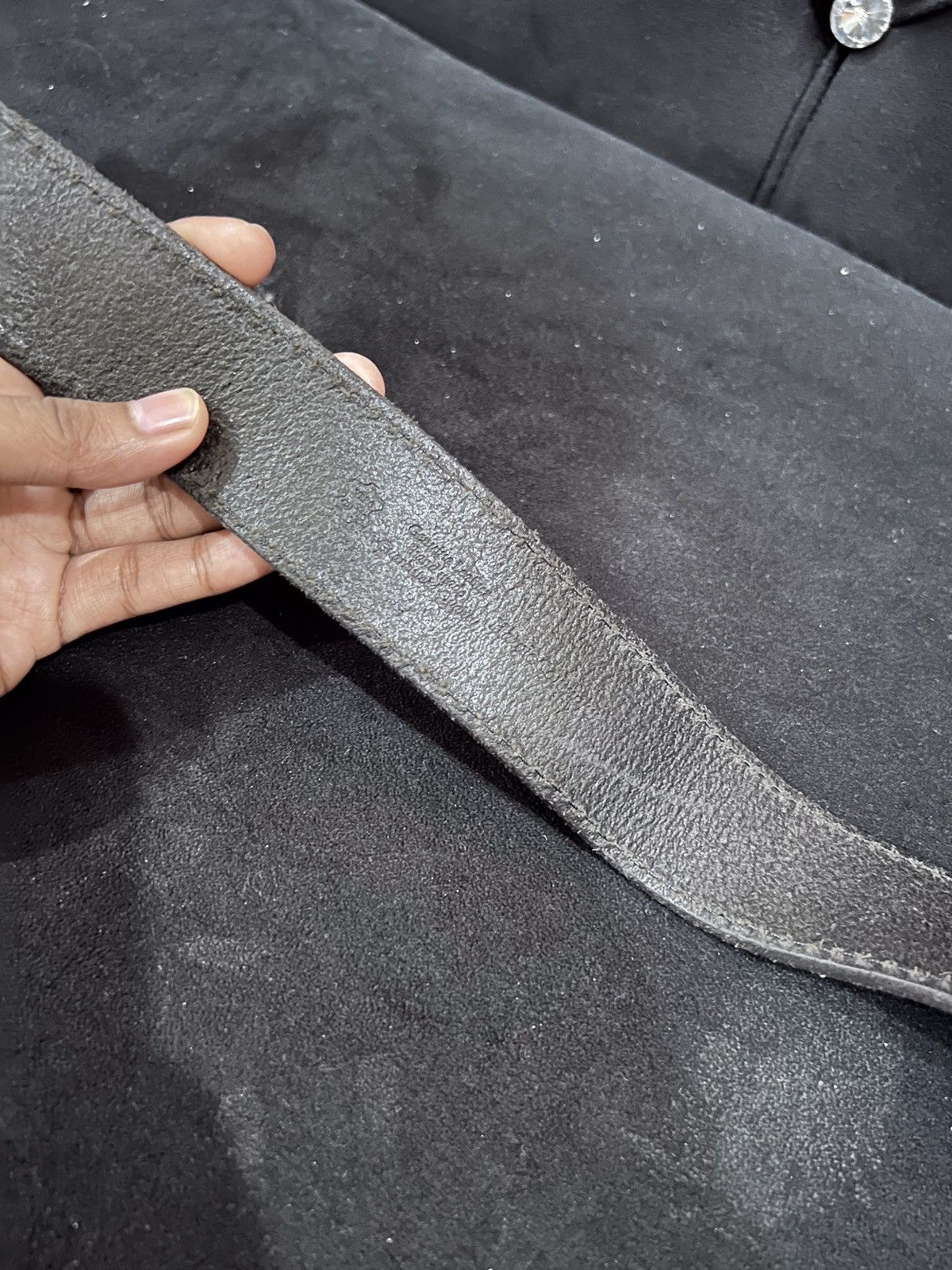 Genuine Leather Hawk Genuine Leather Buckle Belt Size ONE SIZE - 10 Thumbnail