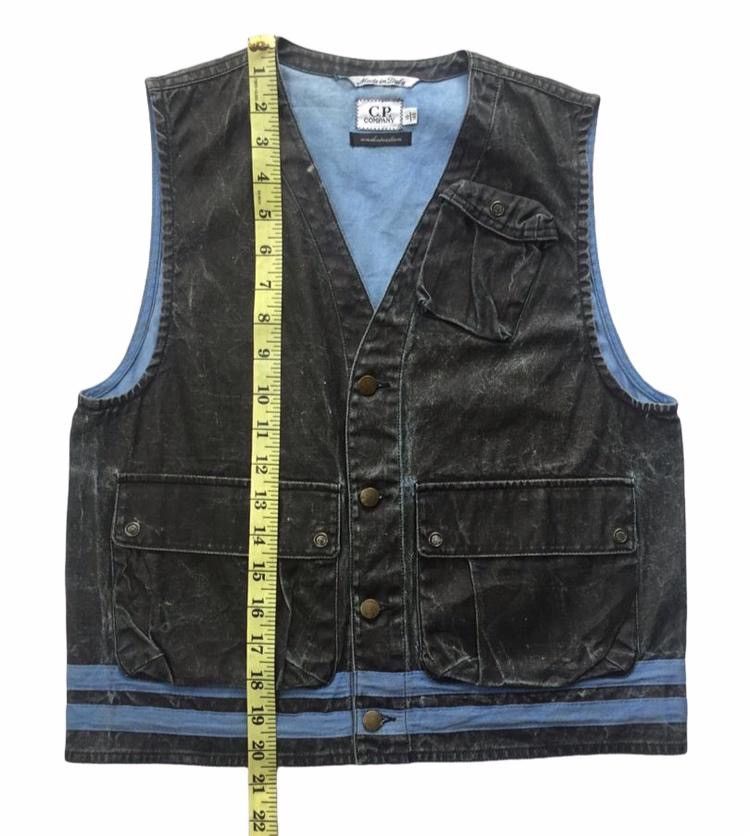C.P. Company C.P COMPANY WAXED TACTICAL VEST JACKET (Undersixteen) Size US XS / EU 42 / 0 - 11 Thumbnail