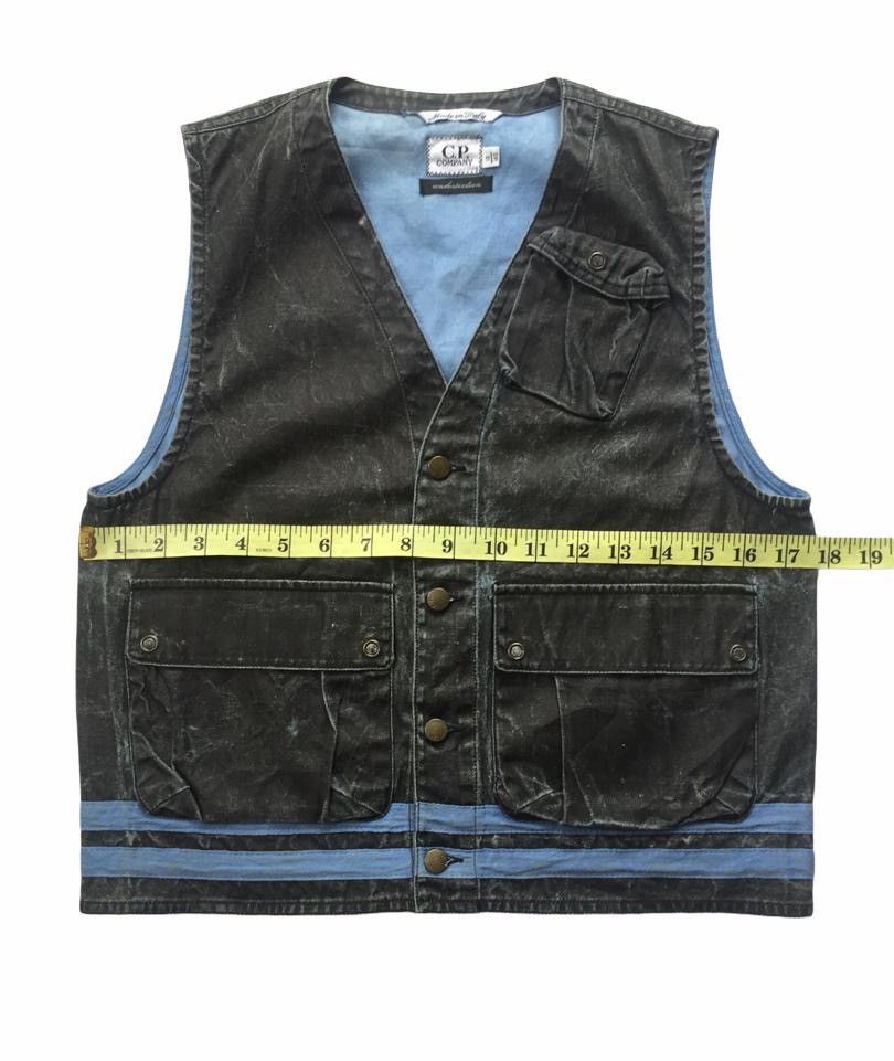 C.P. Company C.P COMPANY WAXED TACTICAL VEST JACKET (Undersixteen) Size US XS / EU 42 / 0 - 12 Thumbnail