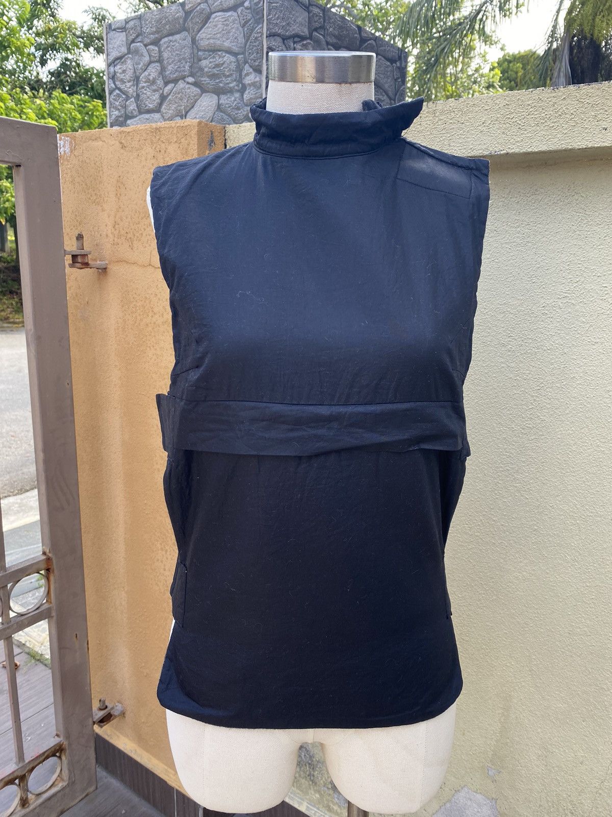 image of Issey Miyake x Vintage Bullet Proof Vest in Black, Women's (Size Medium)