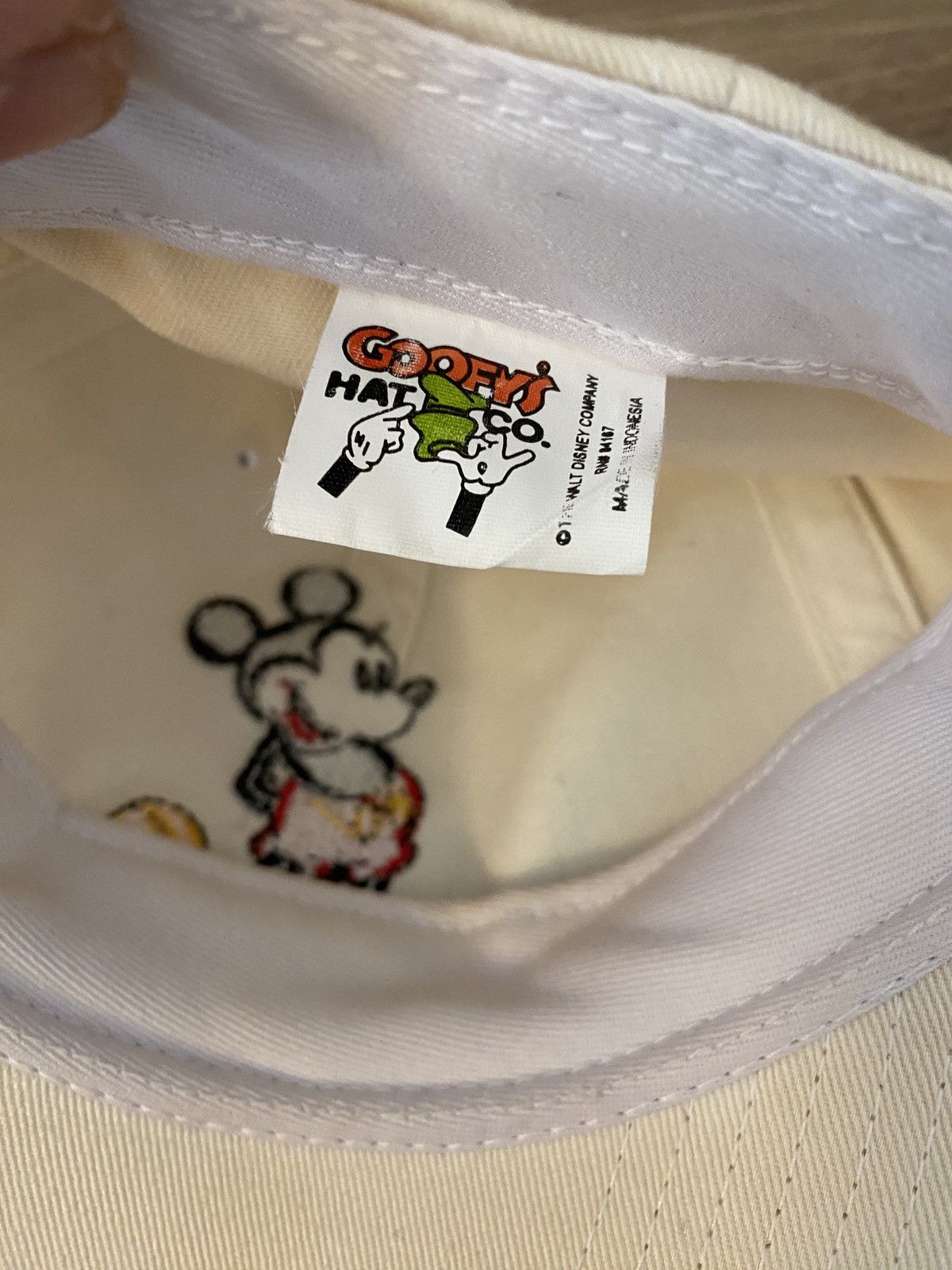 Mickey Mouse × Vintage Vintage 90’s Mickey Mouse Dad Hat Strapback Cap Size ONE SIZE - 15 Thumbnail