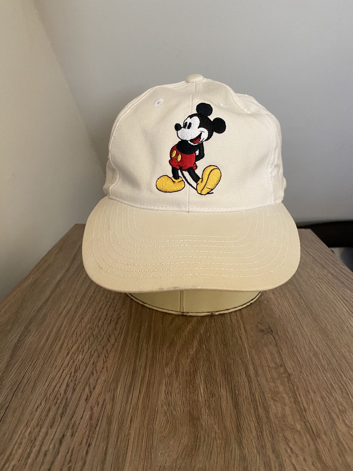 Mickey Mouse × Vintage Vintage 90’s Mickey Mouse Dad Hat Strapback Cap Size ONE SIZE - 1 Thumbnail