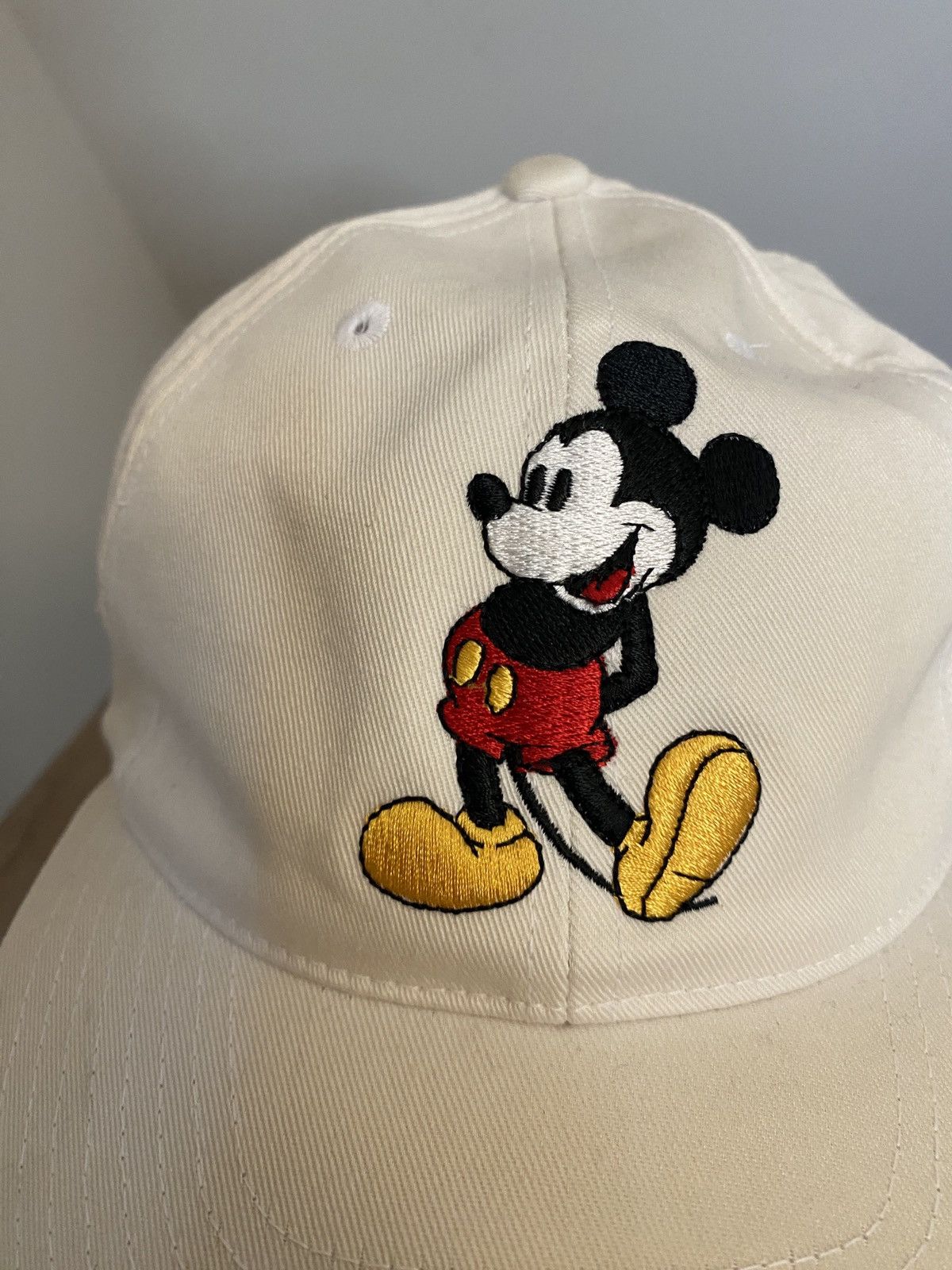 Mickey Mouse × Vintage Vintage 90’s Mickey Mouse Dad Hat Strapback Cap Size ONE SIZE - 6 Thumbnail