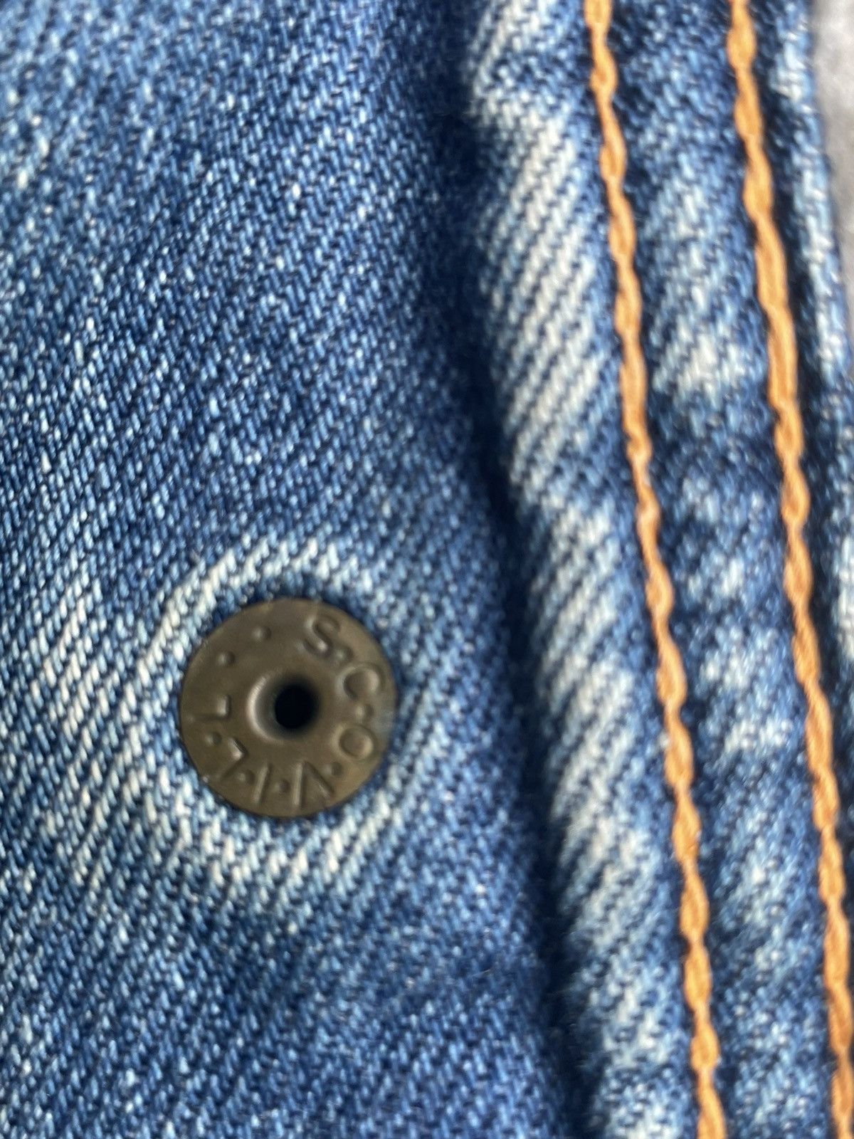 Edwin × Vintage Vintage Old Edwin Denim Jacket Size US L / EU 52-54 / 3 - 12 Thumbnail