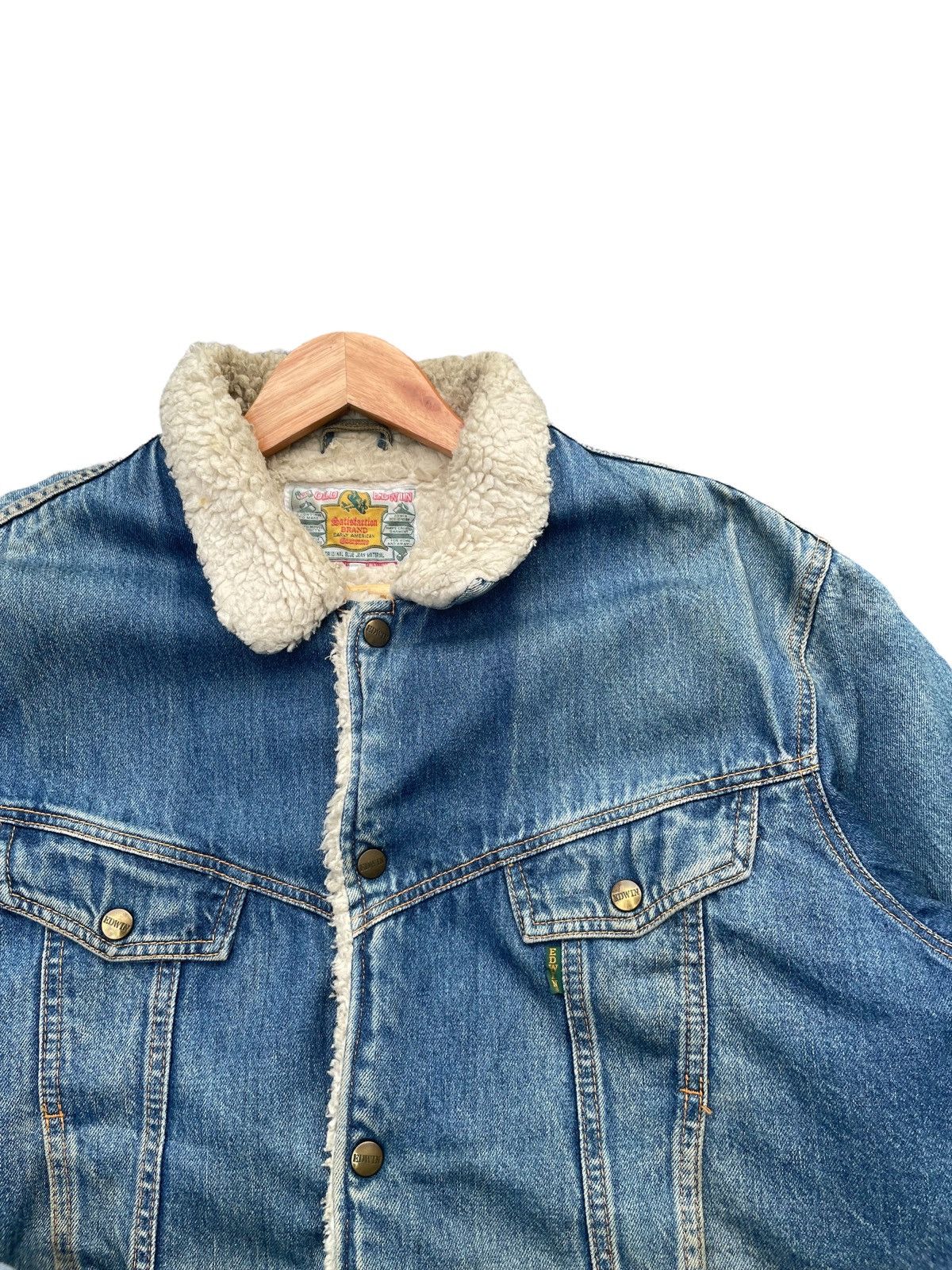 Edwin × Vintage Vintage Old Edwin Denim Jacket Size US L / EU 52-54 / 3 - 6 Thumbnail