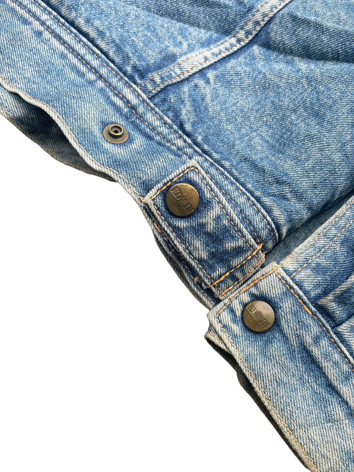 Edwin × Vintage Vintage Old Edwin Denim Jacket Size US L / EU 52-54 / 3 - 10 Thumbnail
