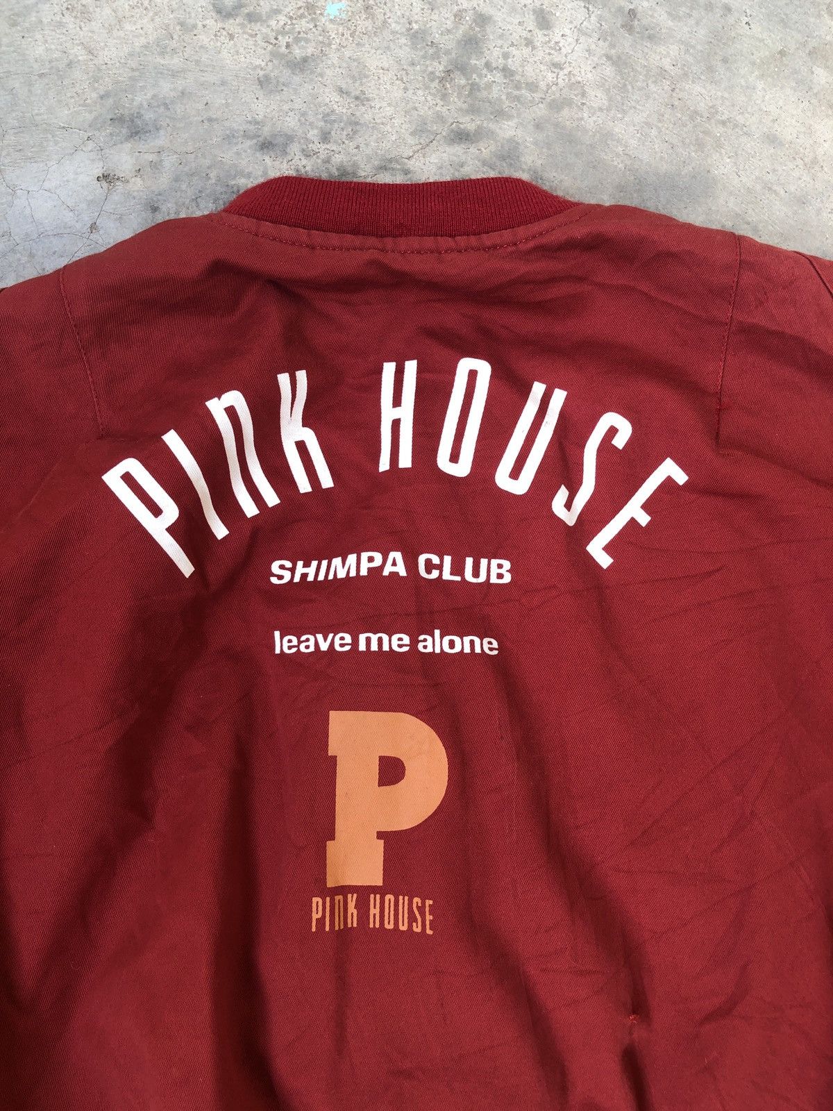 Pink House × Vintage VINTAGE PINK HOUSE BOMBERS JACKET Rave Punk Size US M / EU 48-50 / 2 - 6 Thumbnail