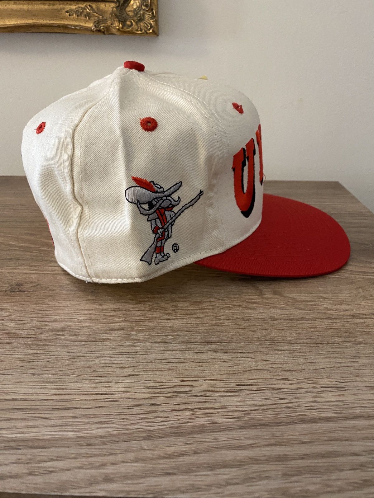 NCAA × Top Of The World × Vintage Vintage NWT 80’s UNLV Rebels Fitted Hat Cap 7 1/8 Size ONE SIZE - 10 Thumbnail