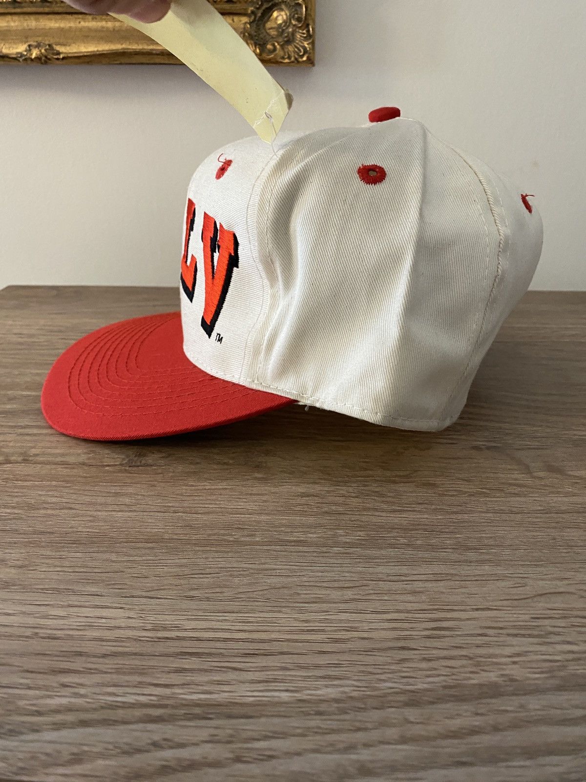 NCAA × Top Of The World × Vintage Vintage NWT 80’s UNLV Rebels Fitted Hat Cap 7 1/8 Size ONE SIZE - 6 Thumbnail
