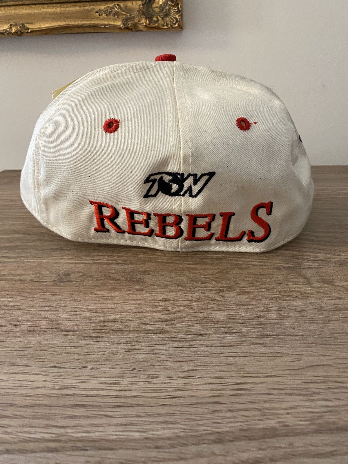 NCAA × Top Of The World × Vintage Vintage NWT 80’s UNLV Rebels Fitted Hat Cap 7 1/8 Size ONE SIZE - 7 Thumbnail
