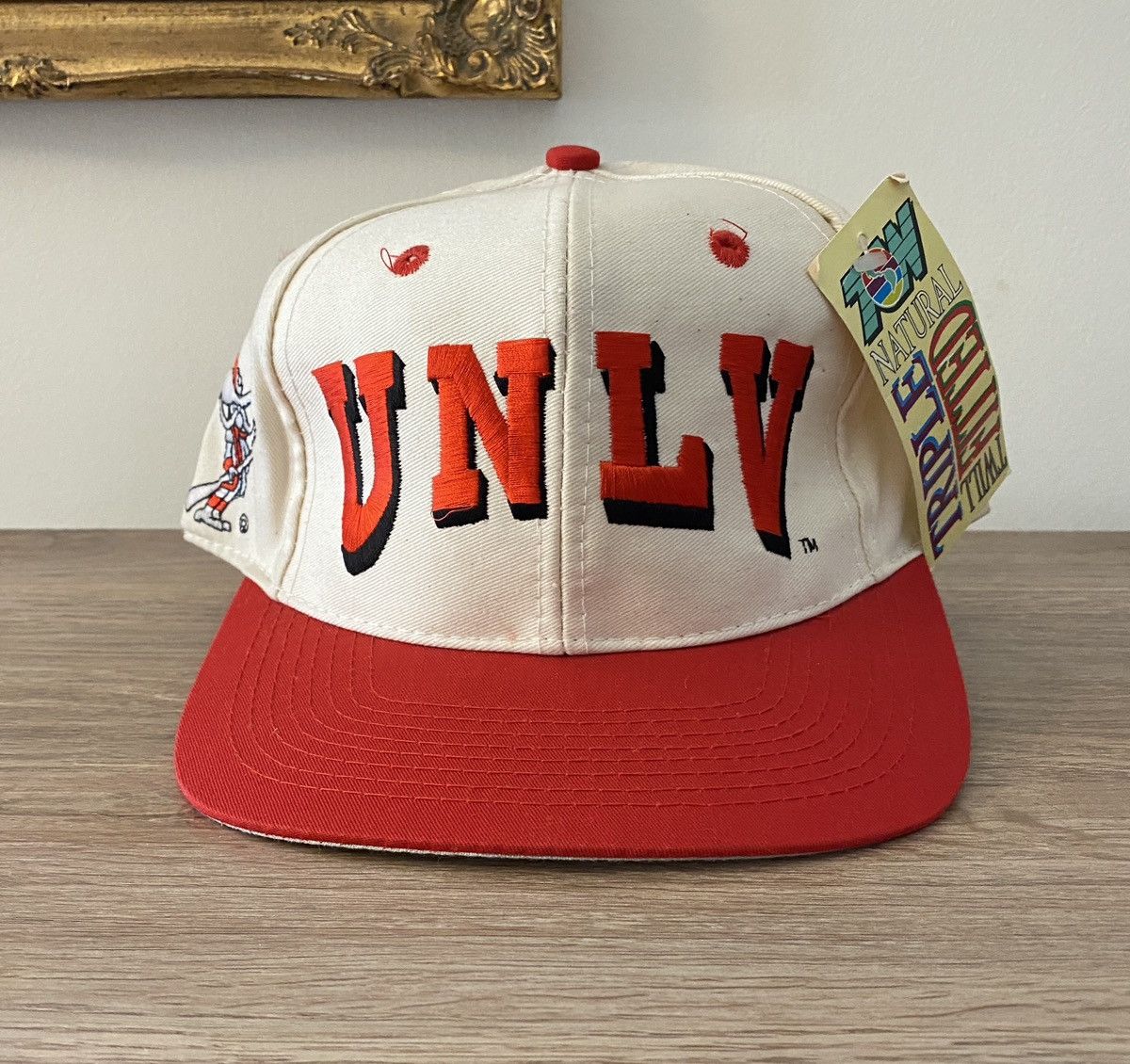 NCAA × Top Of The World × Vintage Vintage NWT 80’s UNLV Rebels Fitted Hat Cap 7 1/8 Size ONE SIZE - 1 Thumbnail