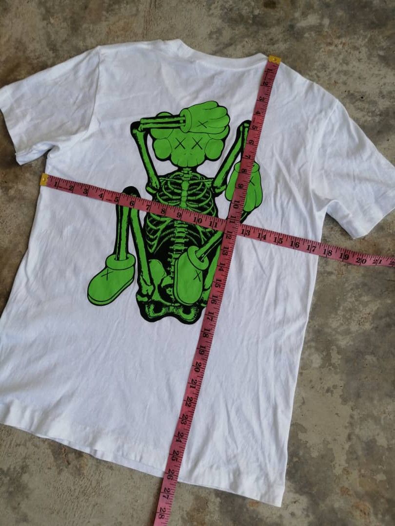 Kaws × Uniqlo Kaws Skeleton Tshirt RARE Design Size US S / EU 44-46 / 1 - 11 Thumbnail