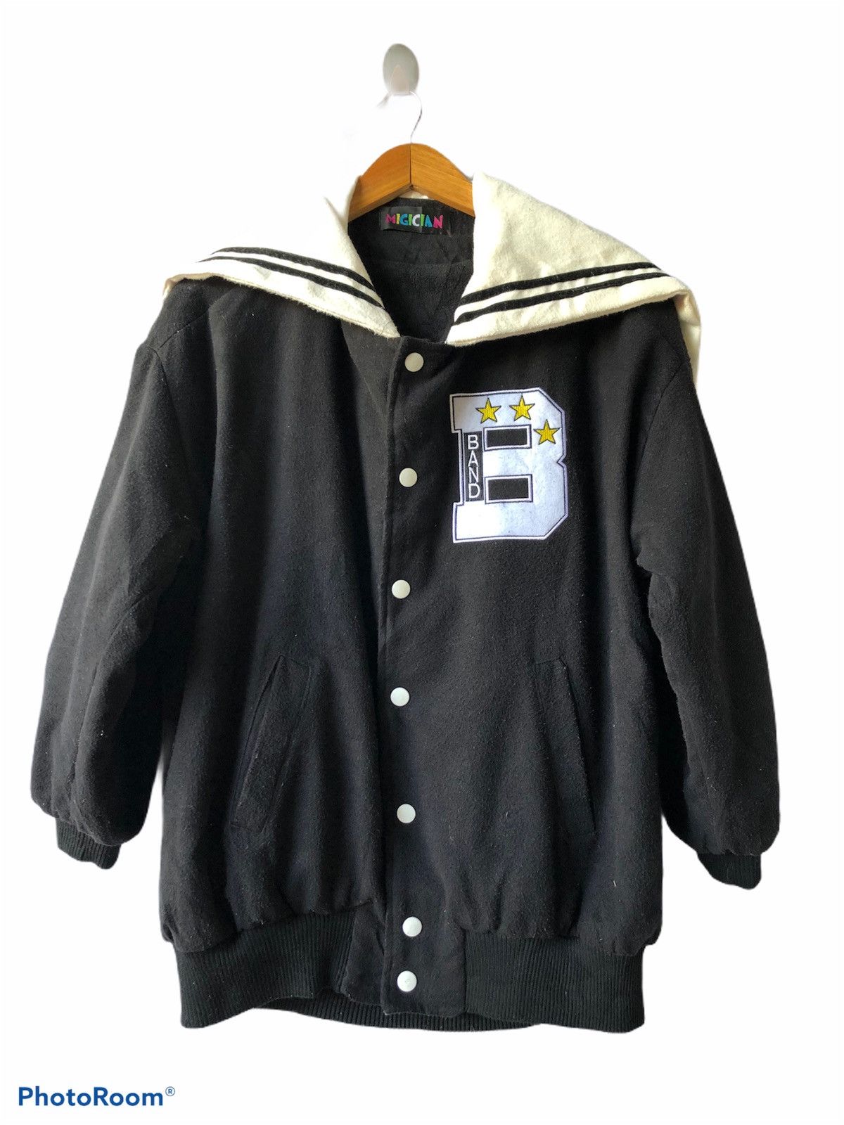 Band Tees bulldogs Grey Script Spellout Hoodies Black Jackets Size XL / US 12-14 / IT 48-50 - 2 Thumbnail