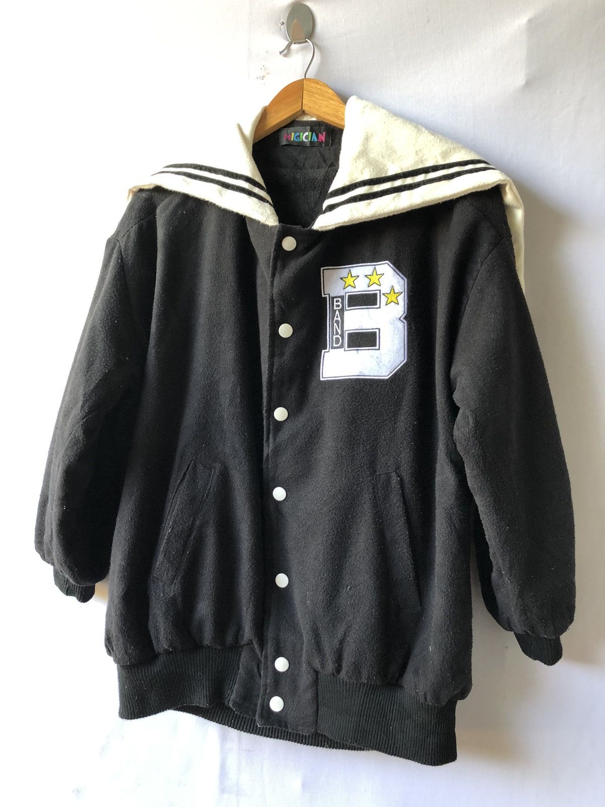 Band Tees bulldogs Grey Script Spellout Hoodies Black Jackets Size XL / US 12-14 / IT 48-50 - 4 Thumbnail