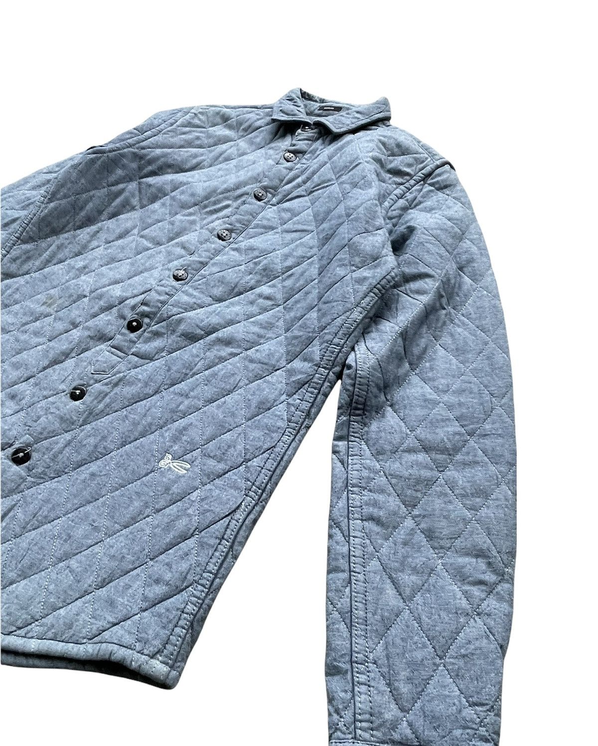 DENHAM Denham Diamond Quilted Shirt Size US M / EU 48-50 / 2 - 2 Thumbnail