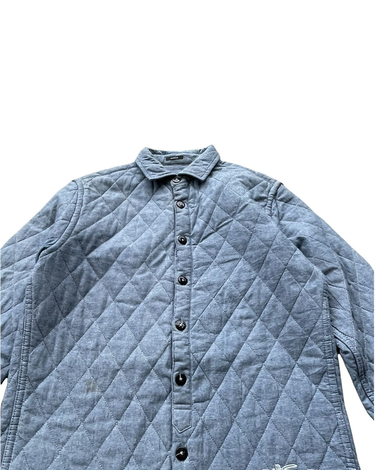 DENHAM Denham Diamond Quilted Shirt Size US M / EU 48-50 / 2 - 3 Thumbnail